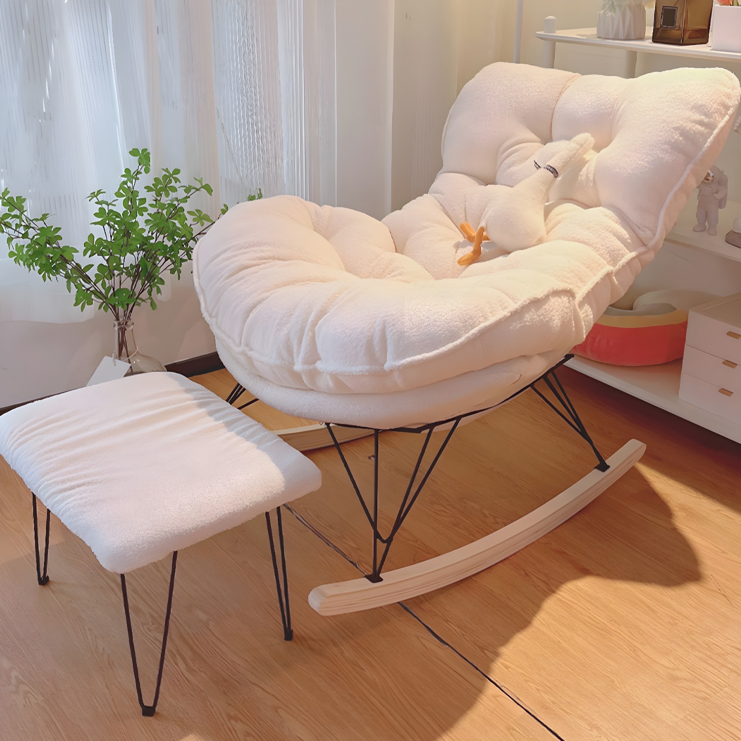 Tufted Rocking Chair | Ormau - image 19