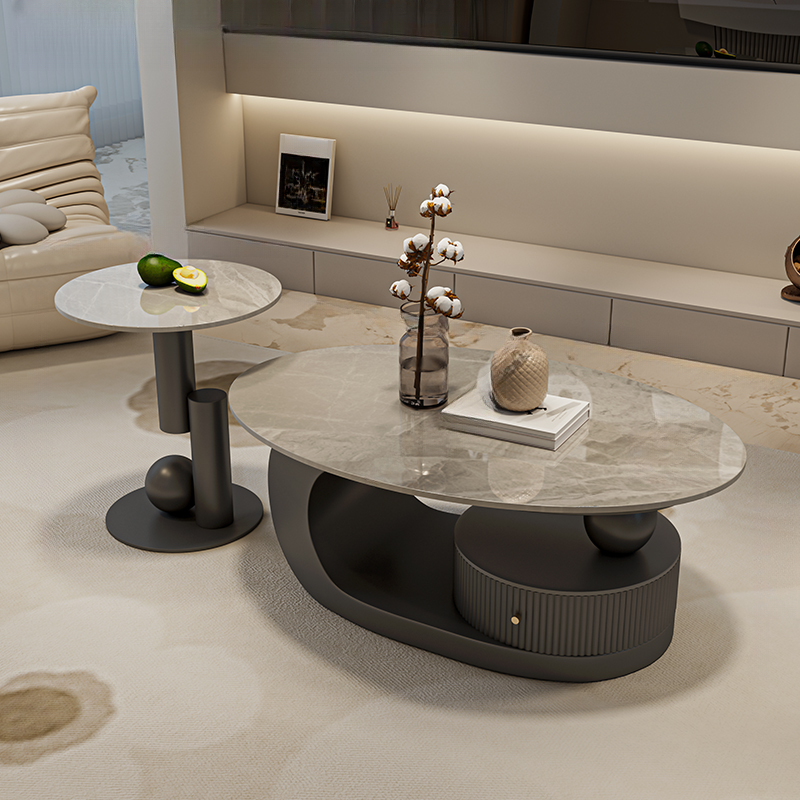 Elliptical Board Game Coffee Table | Ormau - image 18
