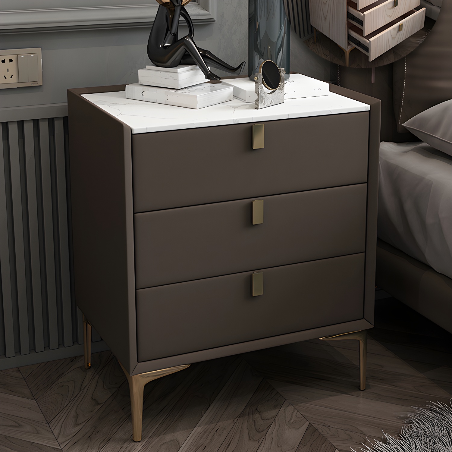 Modern Ash Nightstand | Ormau - image 27