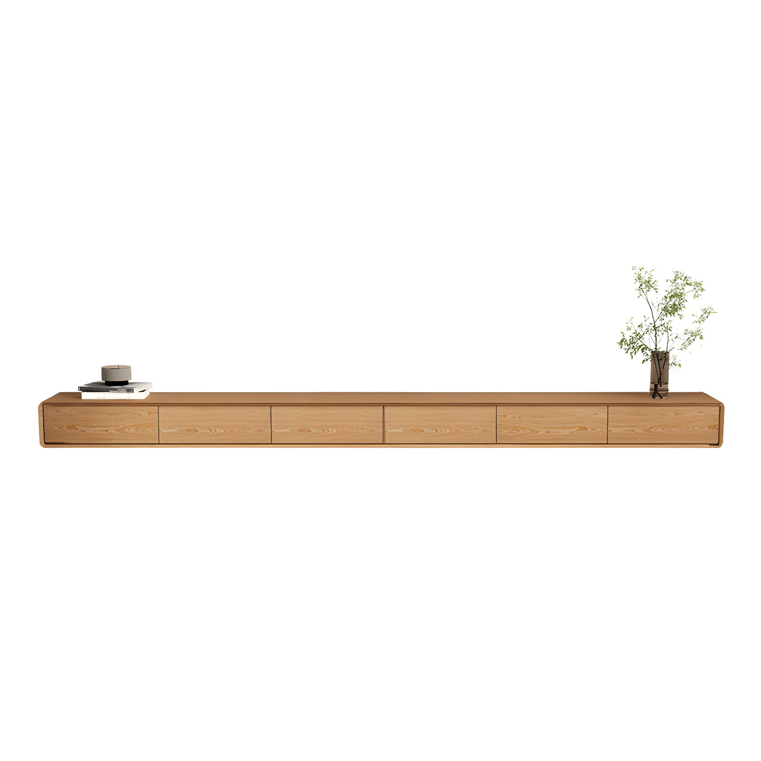 Wood Media Console | Ormau - image 35