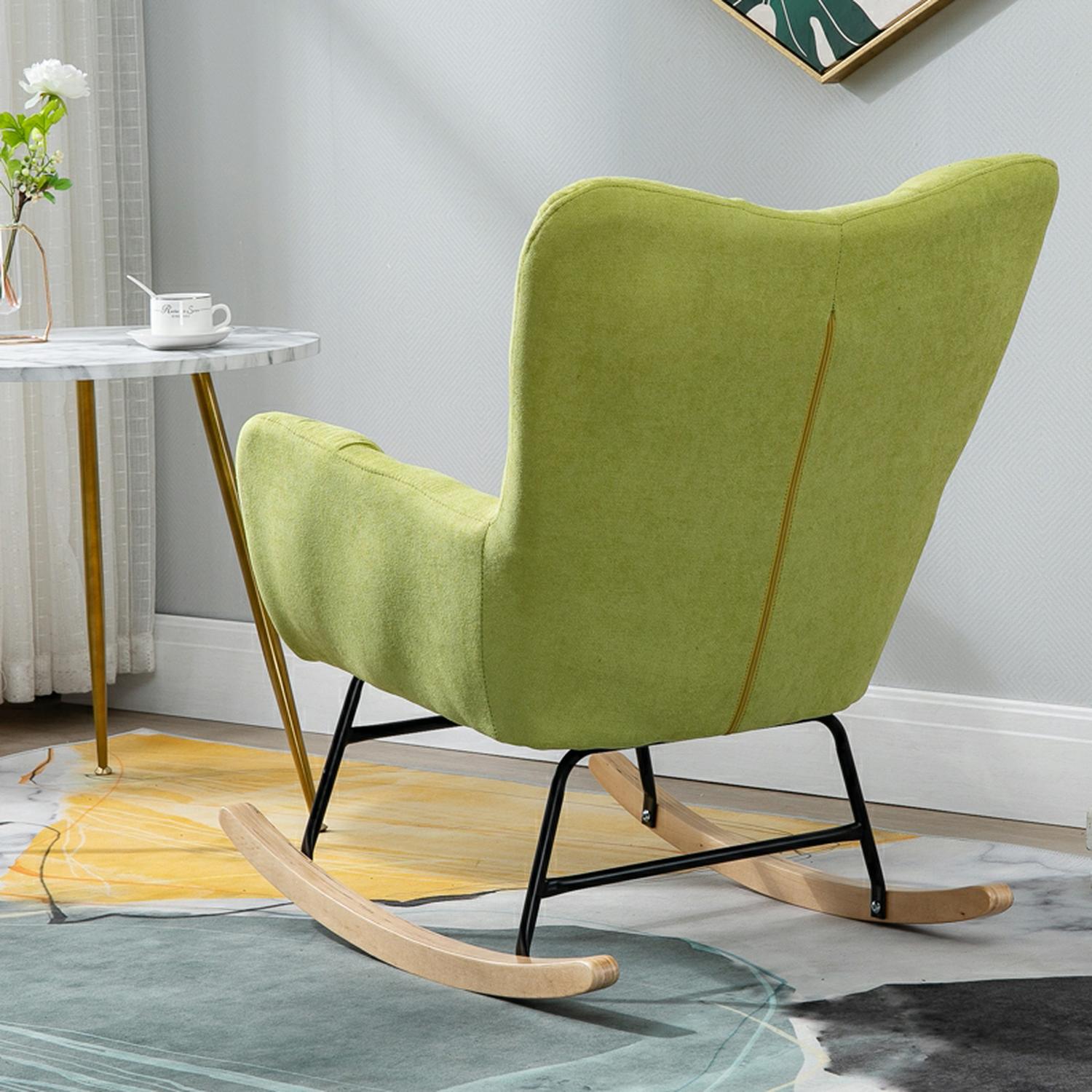 Tufted Rocking Chair | Ormau - image 16