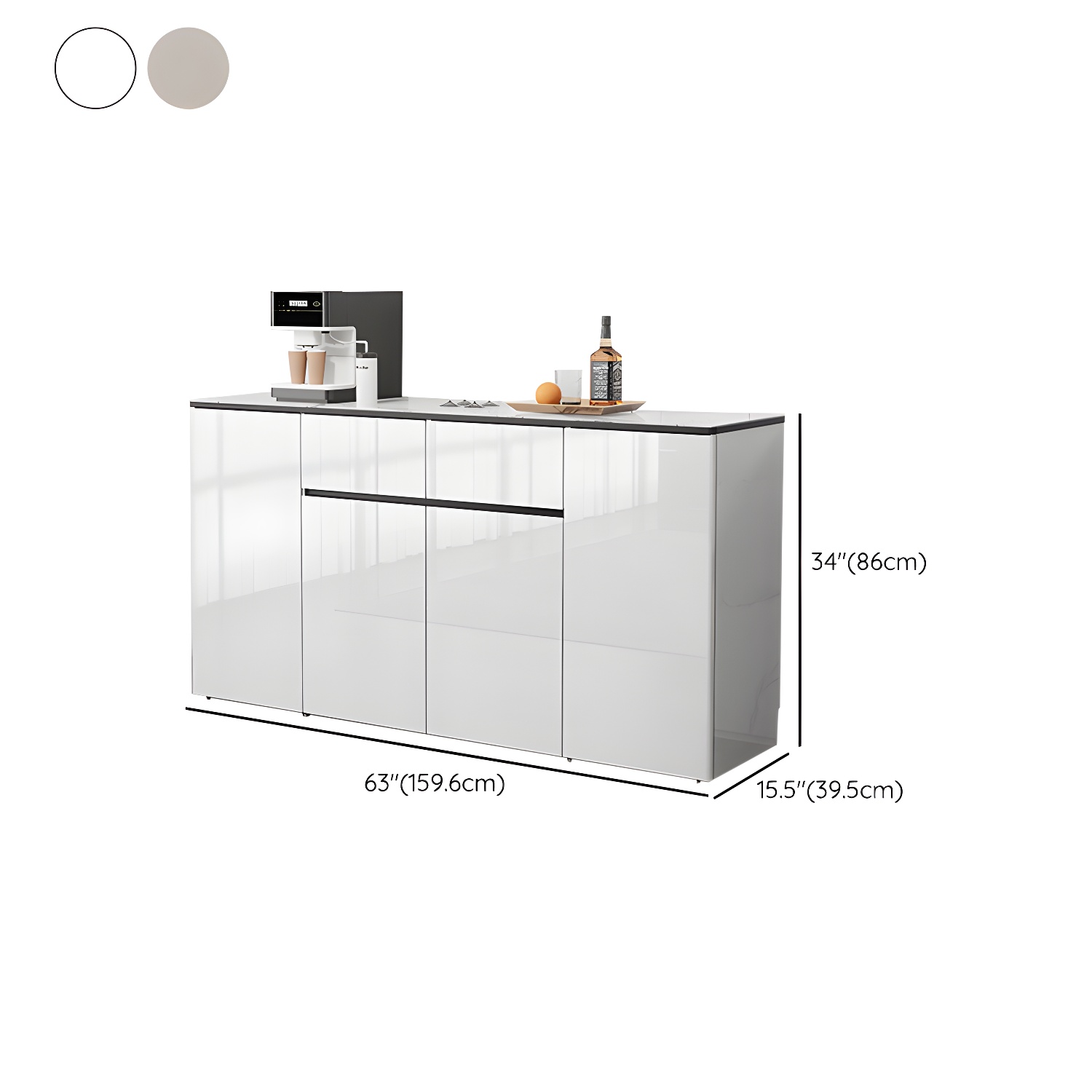 Glass Top Sideboard | Ormau - image 20