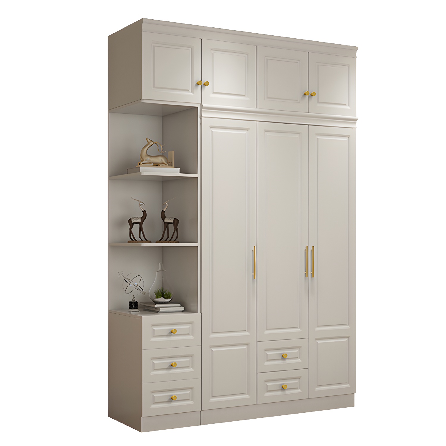 Hinged Wardrobe Armoire | Ormau - image 43