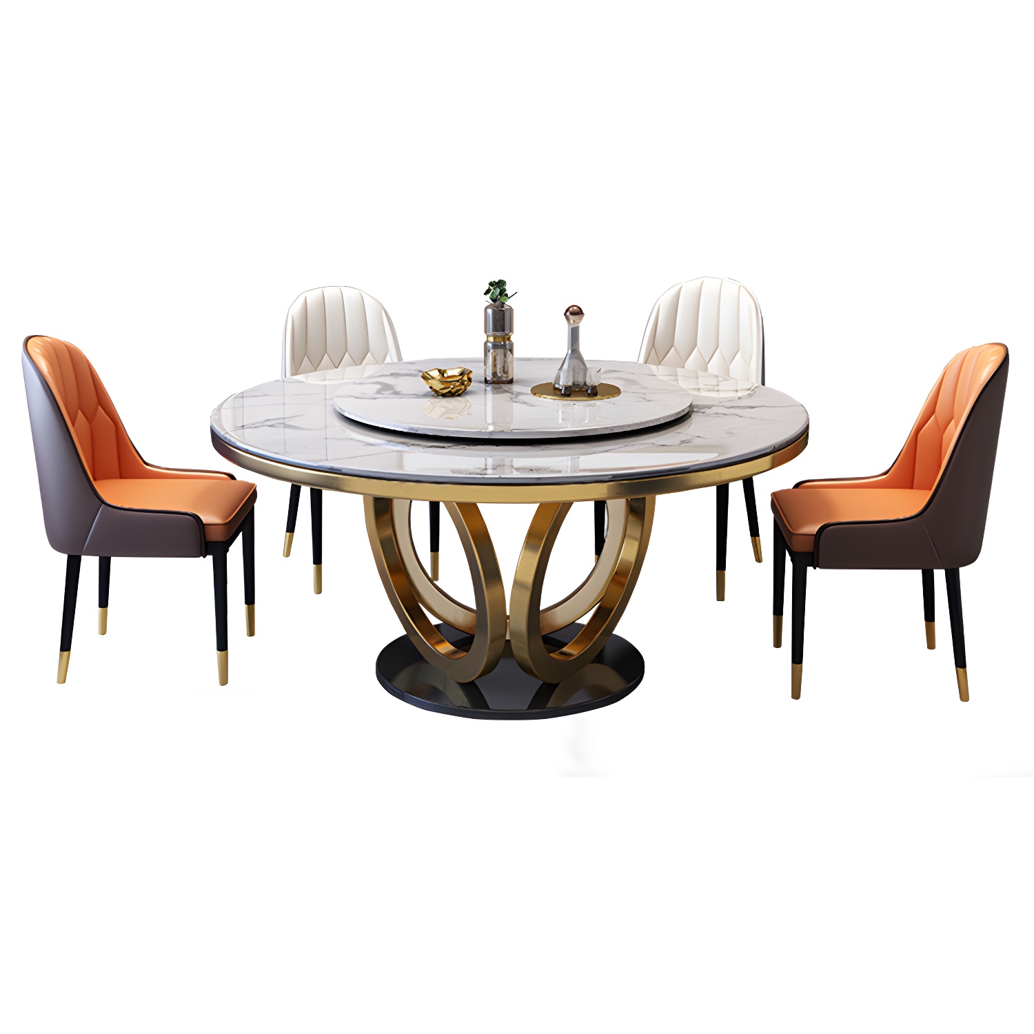 Glamorous Marble Dining Set | Ormau - image 9