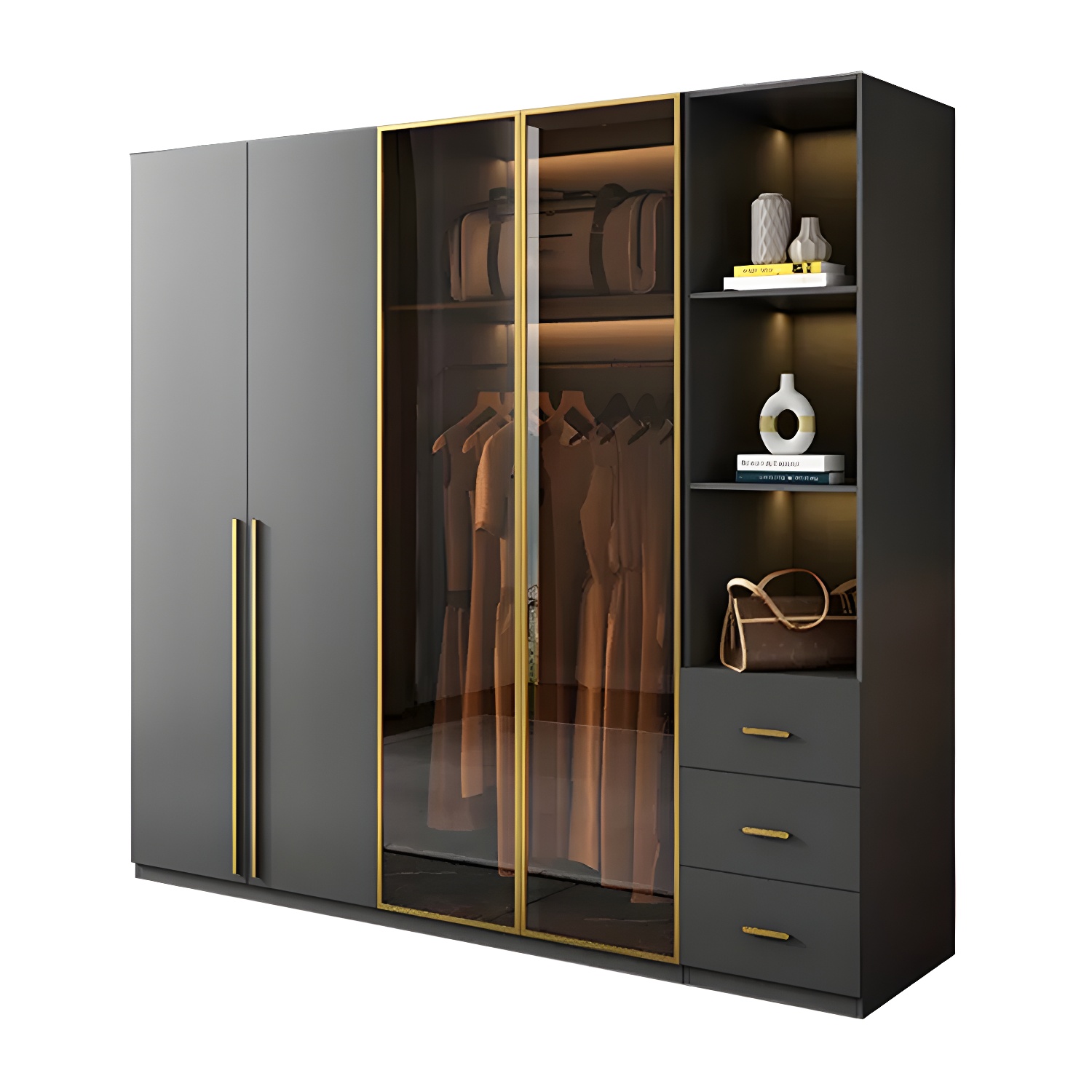 Modern Wardrobe Armoire | Ormau - image 56