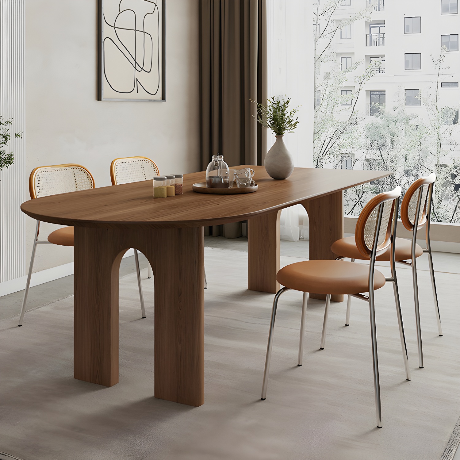 Scandinavian Oval Dining Table | Ormau - image 12