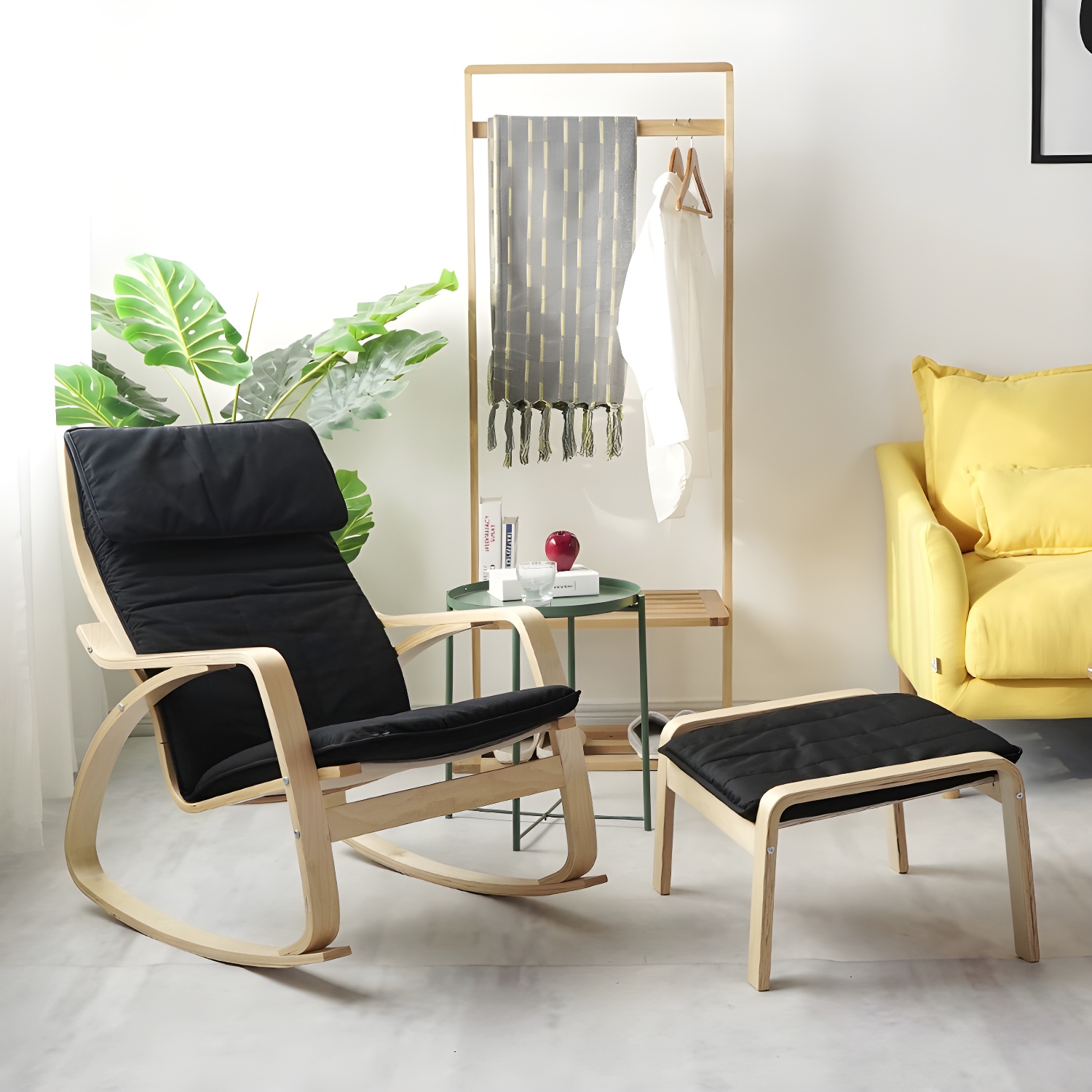 Modern Rocker & Ottoman Set | Ormau - image 2