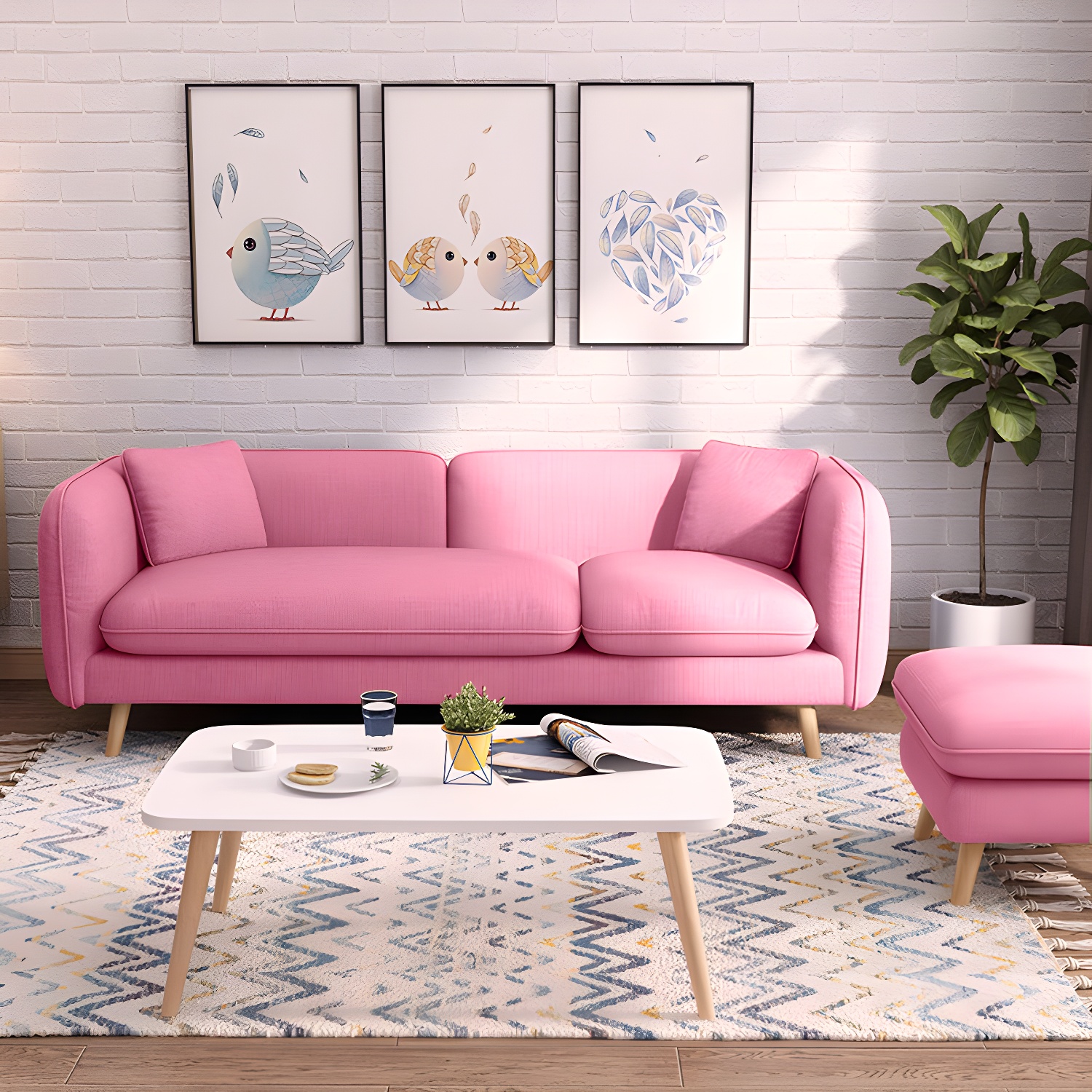 Linen Tuxedo Sofa | Ormau - image 10