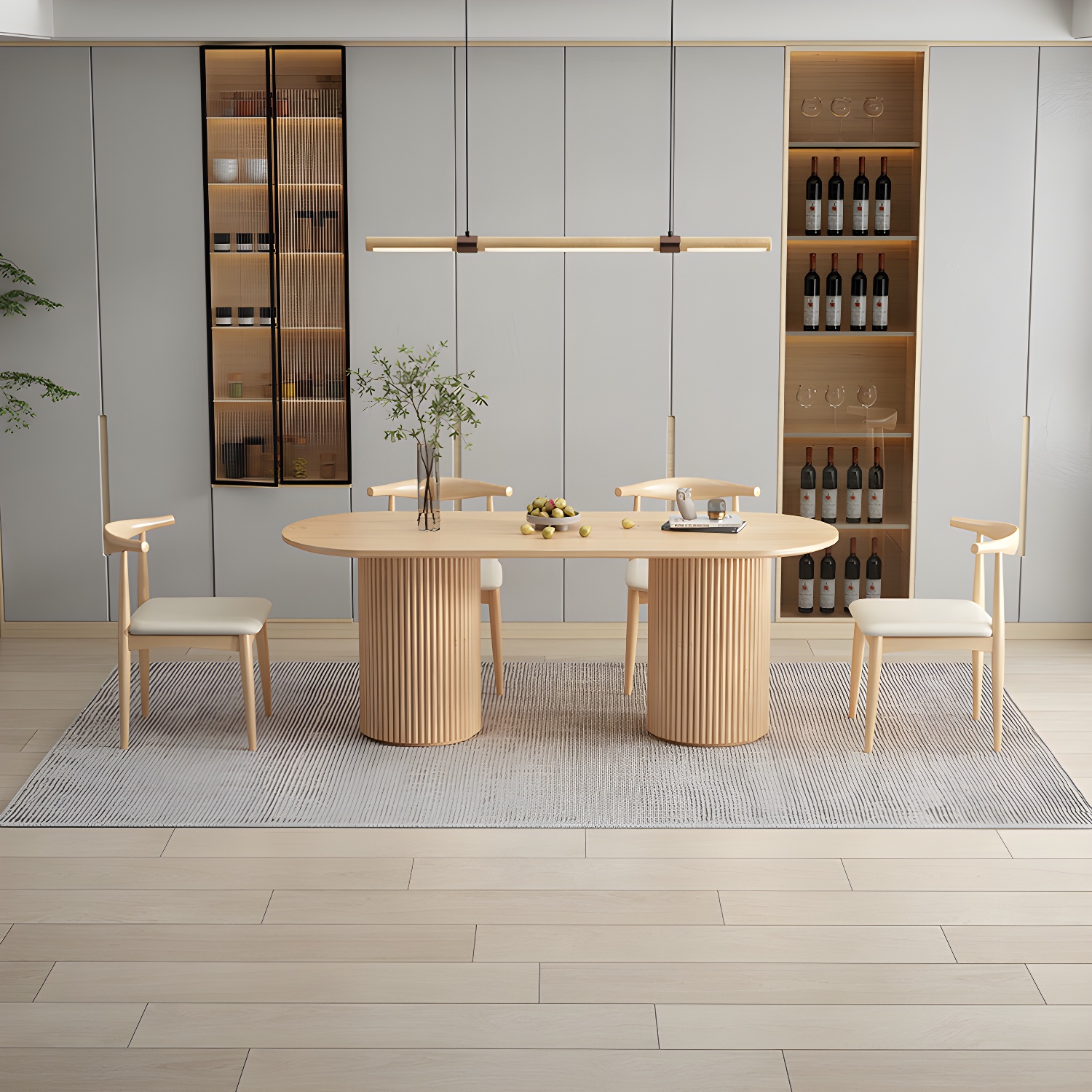 Modern Oval Dining Table | Ormau - image 4