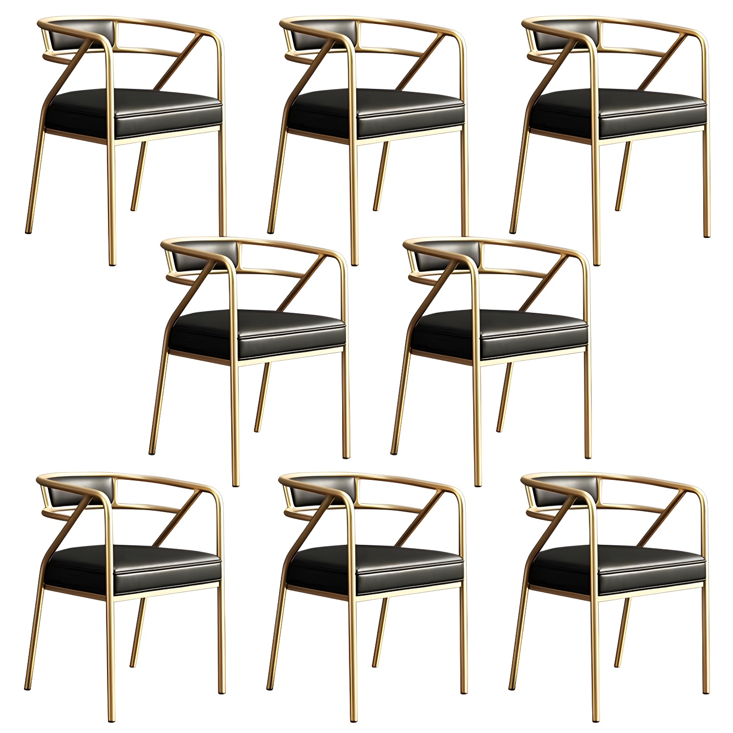 Glam Upholstered Arm Chair | Ormau - image 58