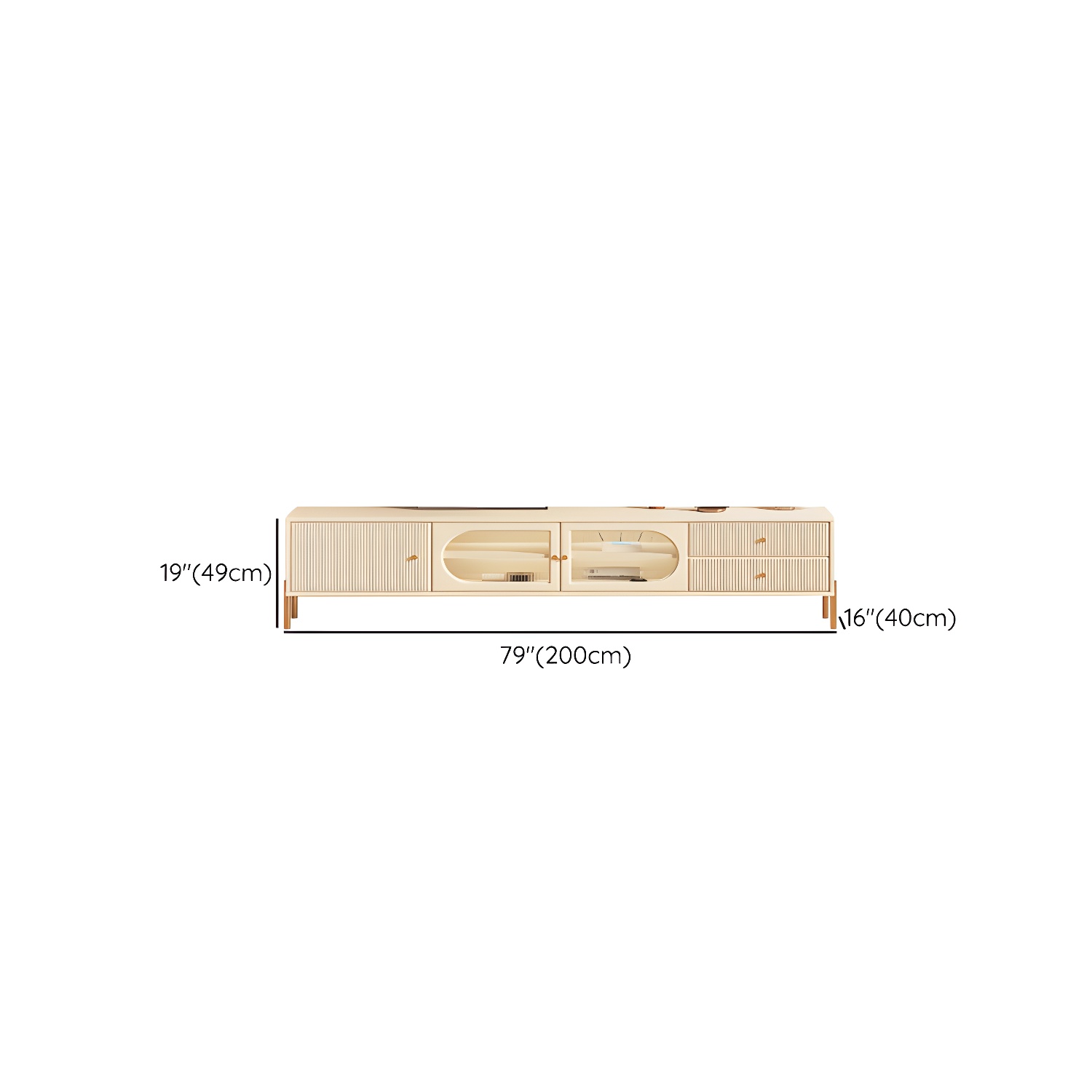 Cable Management TV Console | Ormau - image 10