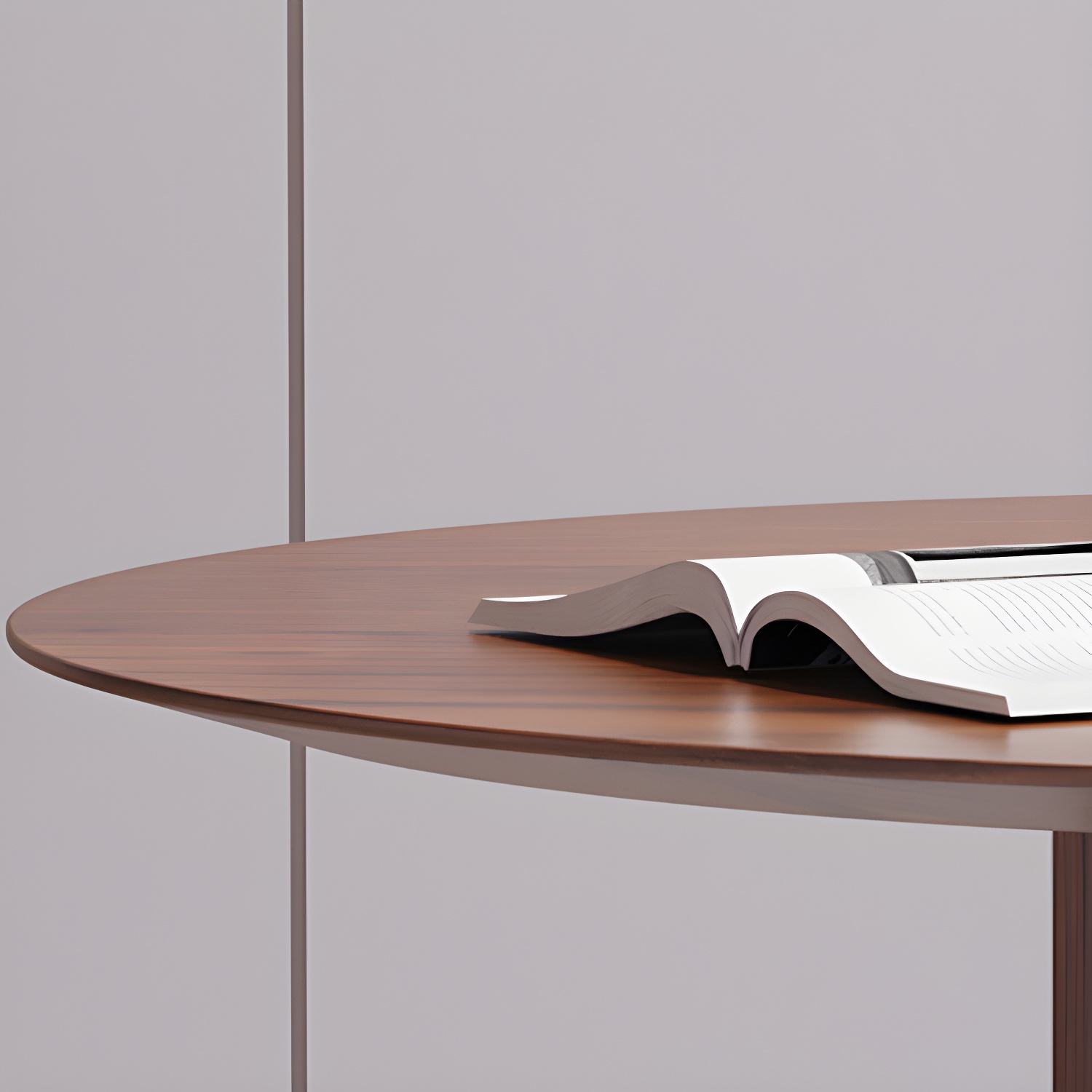 Solid Wood Round Dining Table | Ormau - image 7