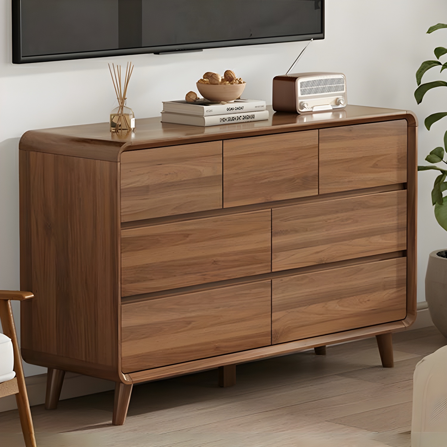 Modern Wood Grain Dresser | Ormau - image 28