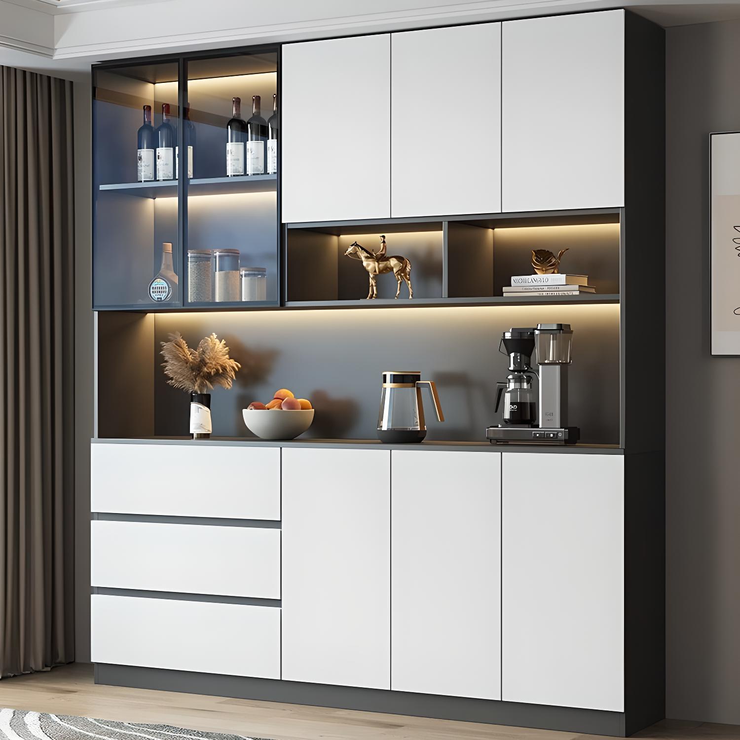 Modern Sideboard with Lighting | Ormau - image 6
