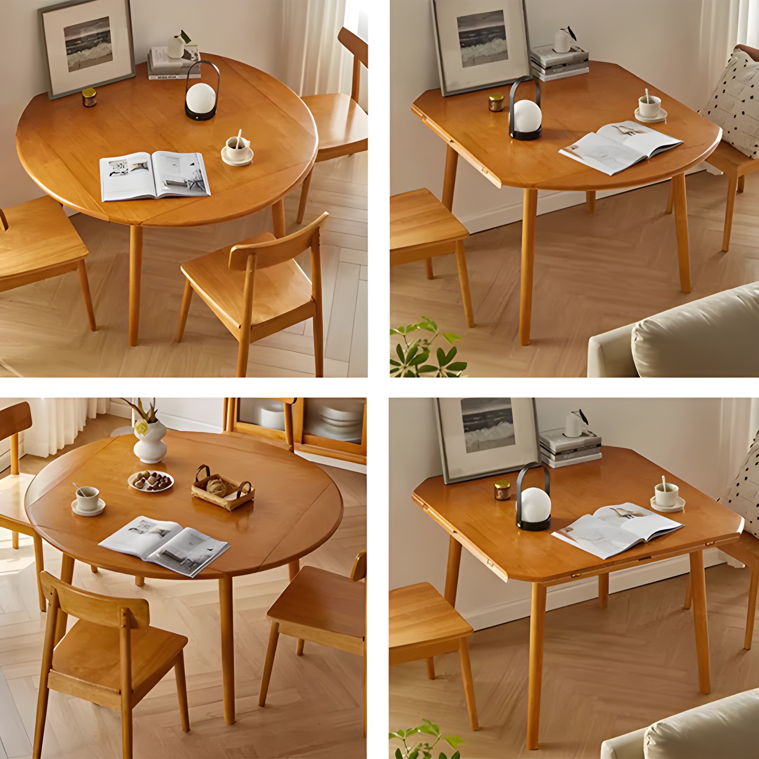 Round Wood Dining Table | Ormau - image 17