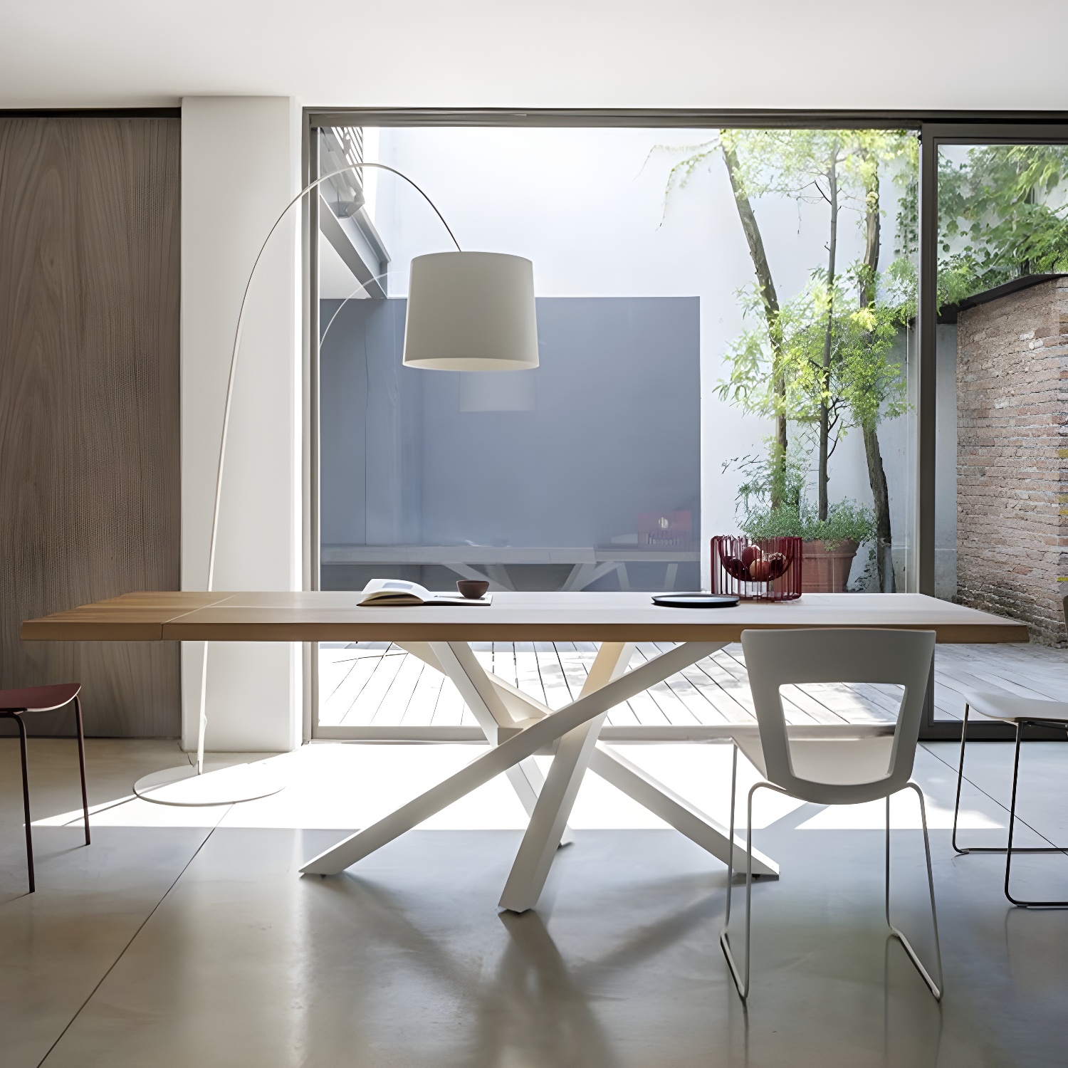 Rectangle Pedestal Dining Table | Ormau - image 5