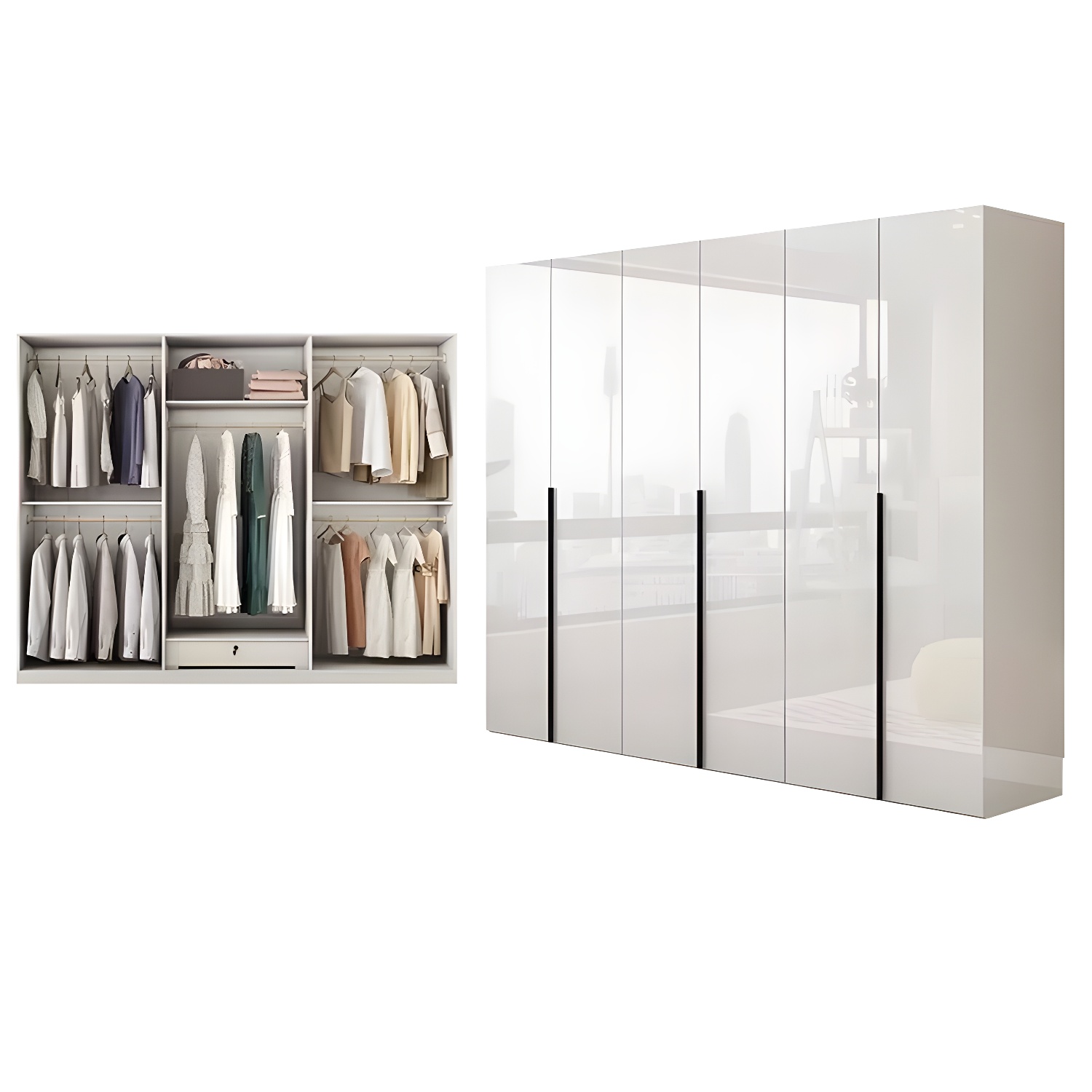Modern Wardrobe Armoire | Ormau - image 43