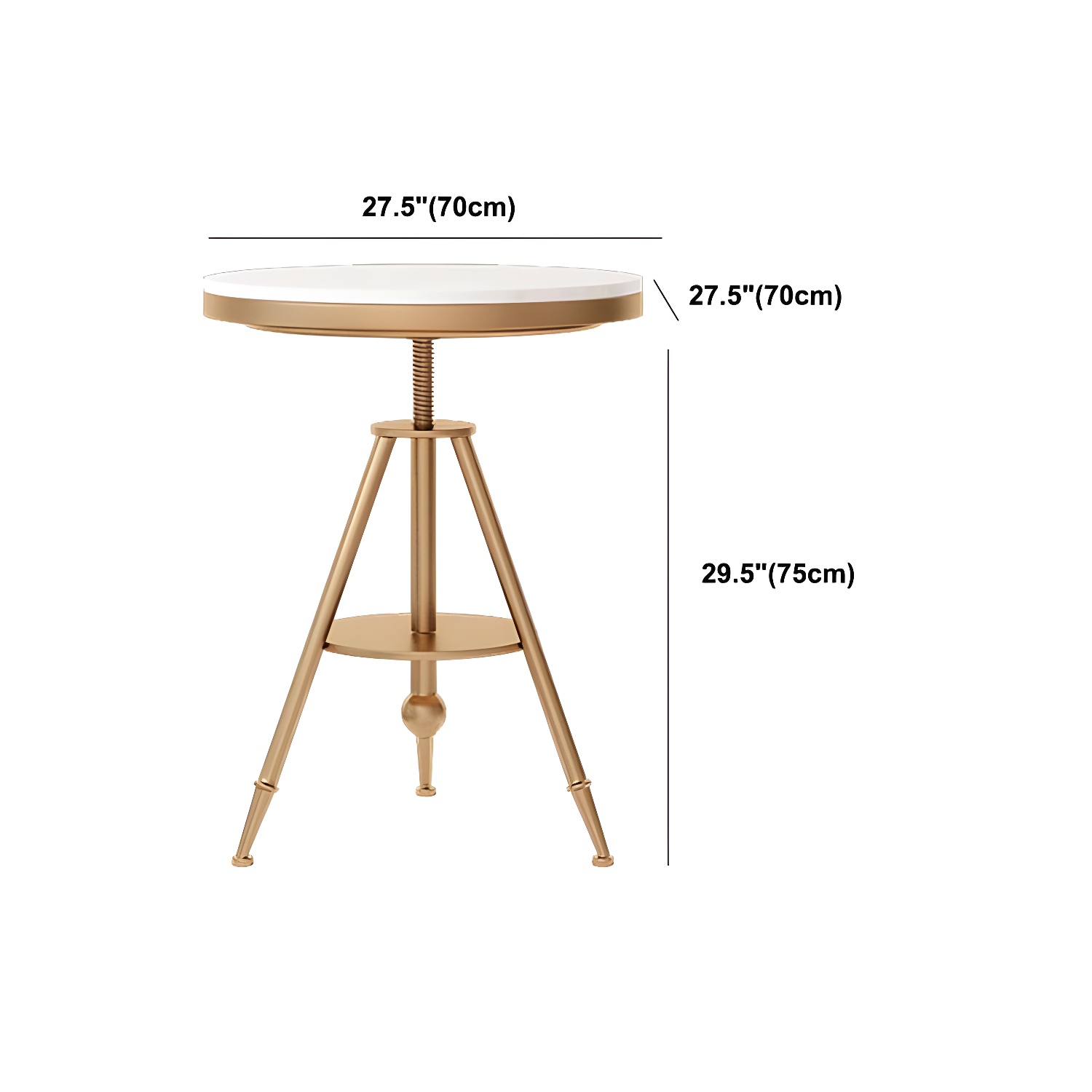Marble & Gold Dining Table | Ormau - image 22