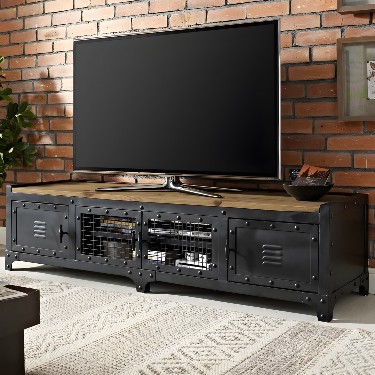 Retro Industrial TV Stand | Ormau - image 4