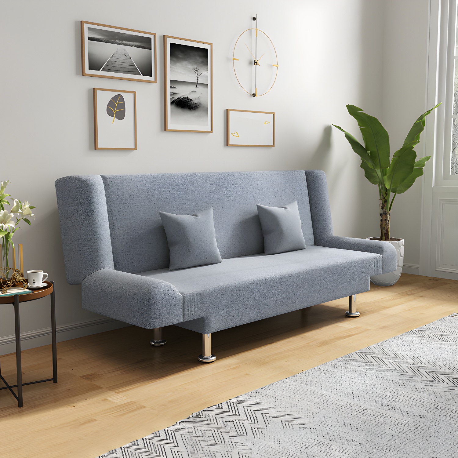 Linen Convertible Sofa | Ormau - image 11