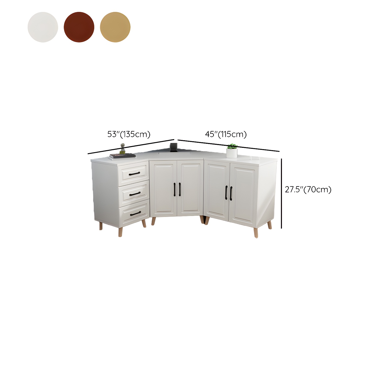 Bar Pulls Corner Cabinet | Ormau - image 19