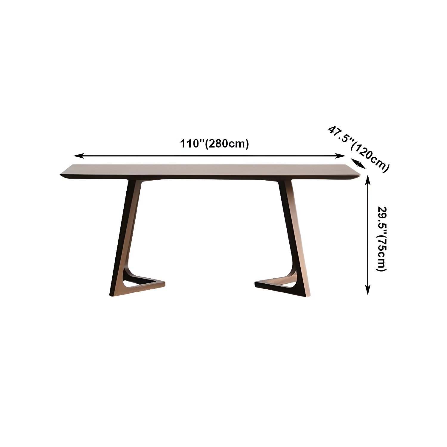 Rectangle Wood Dining Table | Ormau - image 15