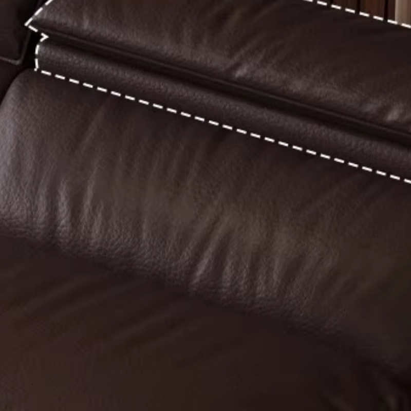 L-Shape Leather Sectional | Ormau - image 14
