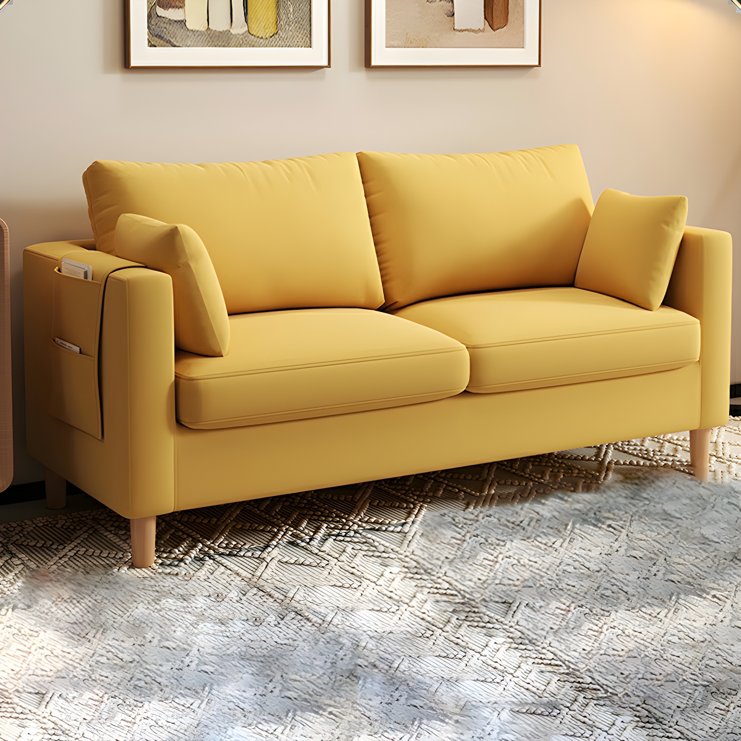 Square Arm Loveseat | Ormau - image 15