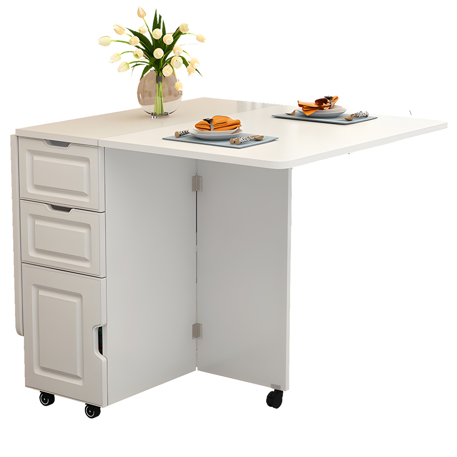 Drop Leaf Dining Table | Ormau - image 6