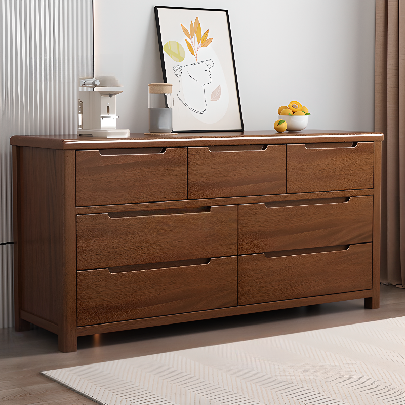 Walnut Lingerie Chest & Double Dresser | Ormau - image 26