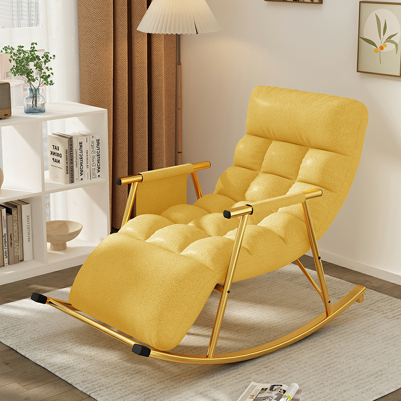 Chic Upholstered Rocking Chair | Ormau - image 4