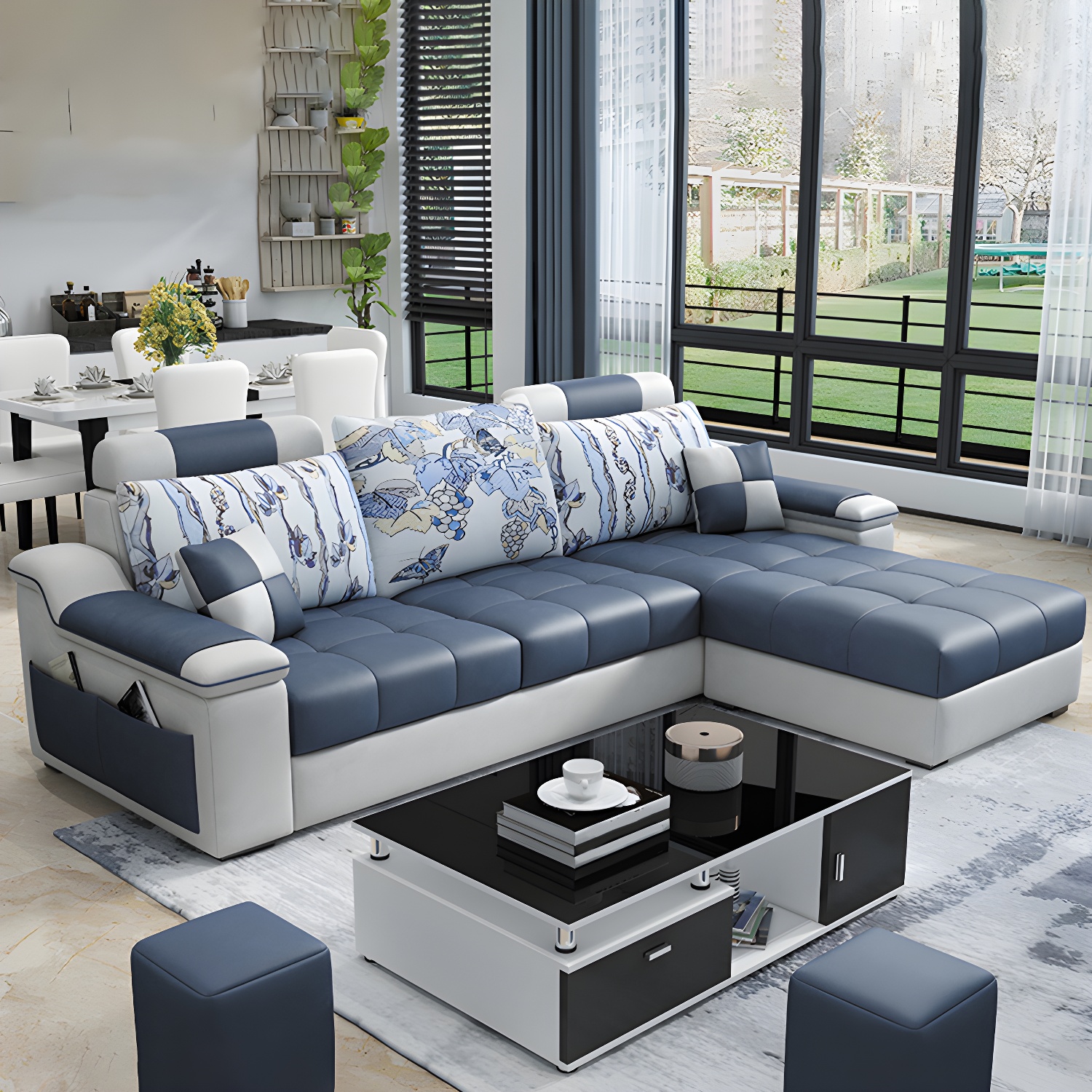 L-Shape Sectional Sofa | Ormau - image 3