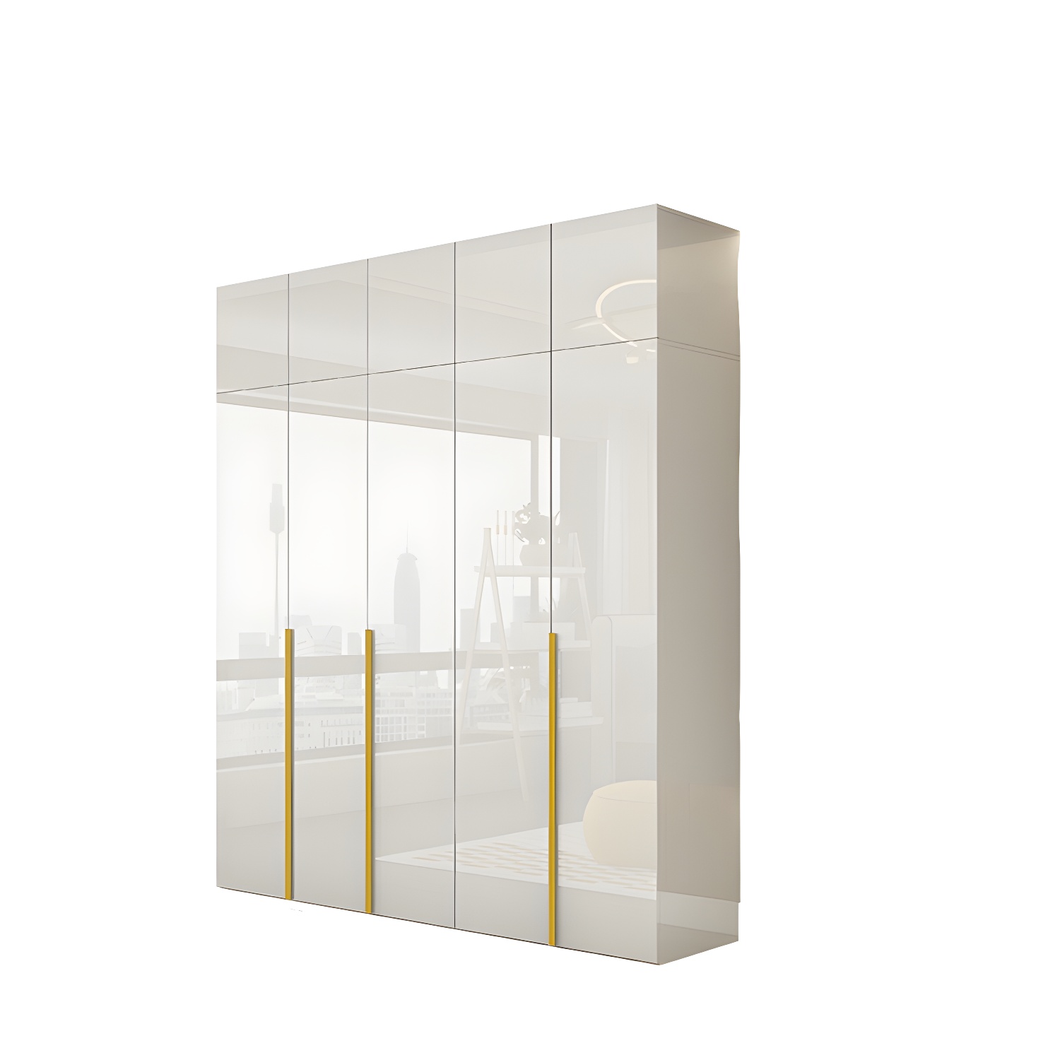 Modern White Wardrobe | Ormau - image 45