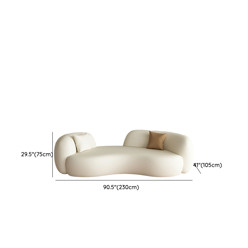 Scandinavian White Sofa | Ormau - image 11
