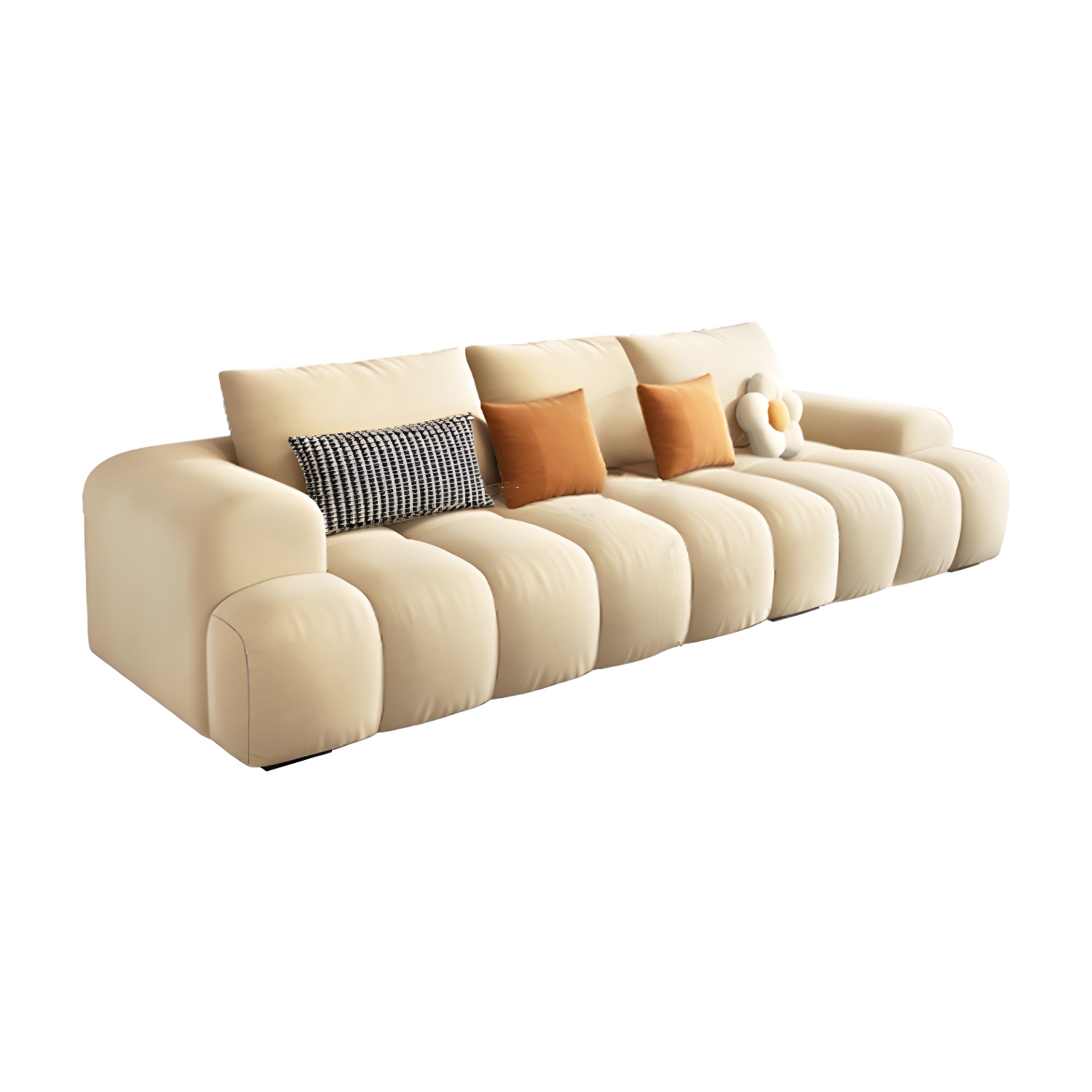Suede Sectional Sofa | Ormau - image 6