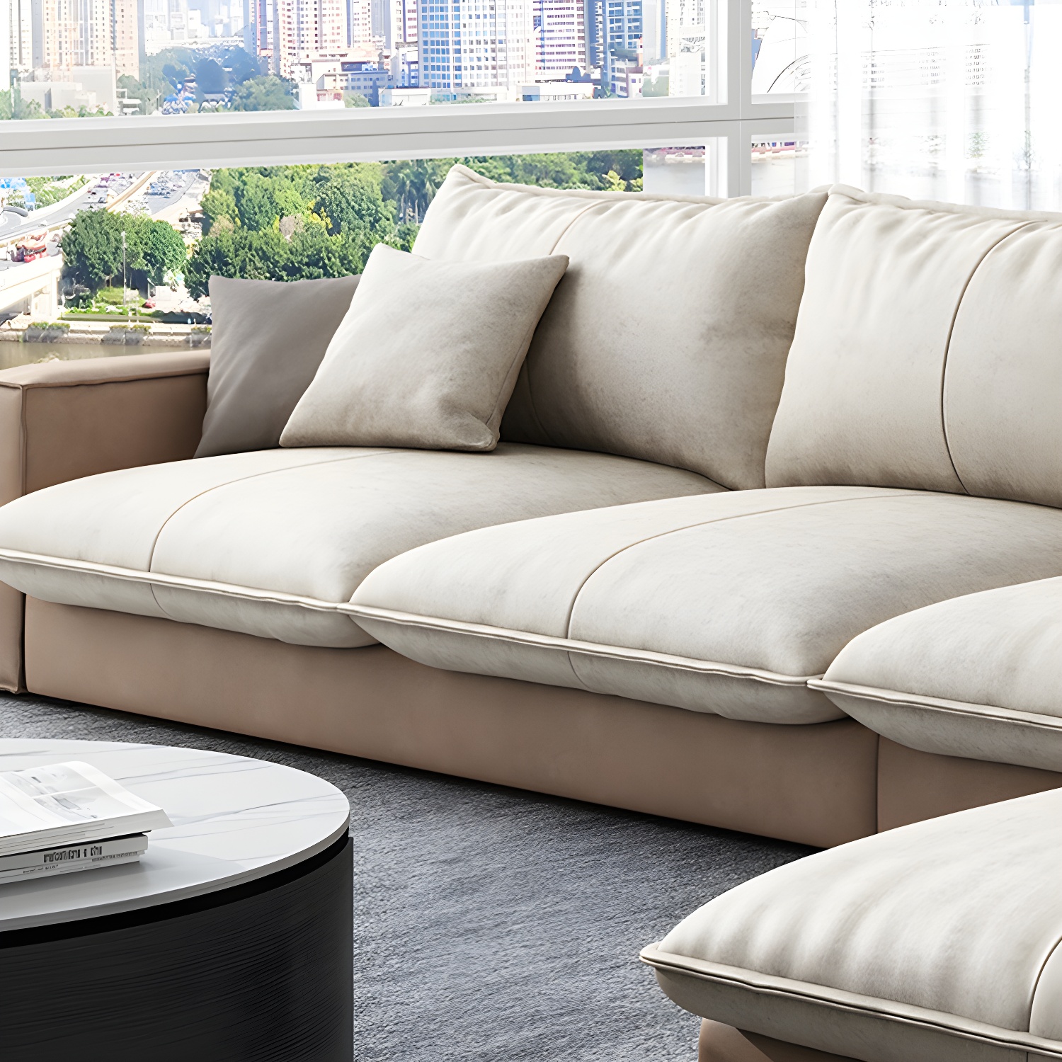Pillow Back Sectional | Ormau - image 10