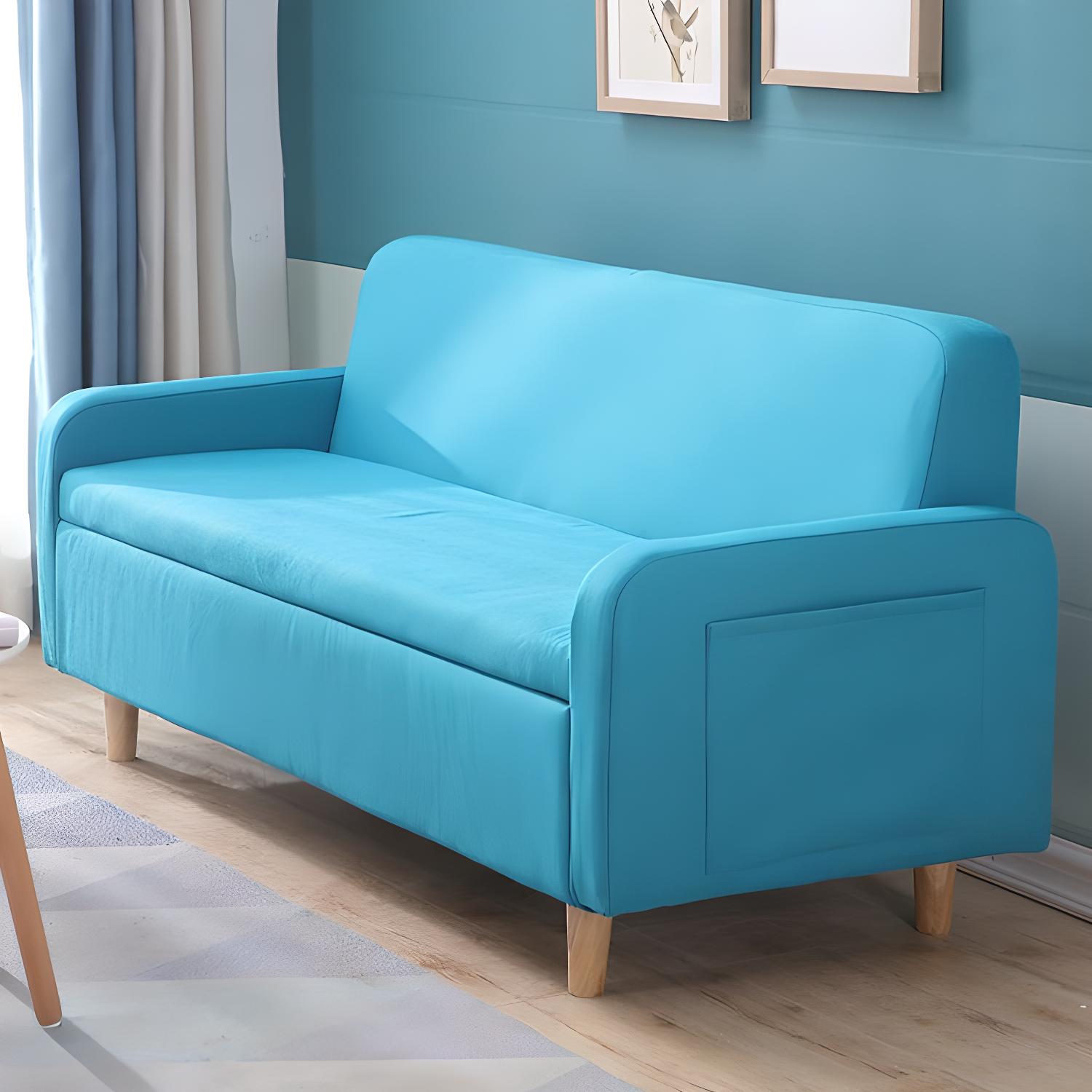 Sculptural Linen Sofa | Ormau - image 7