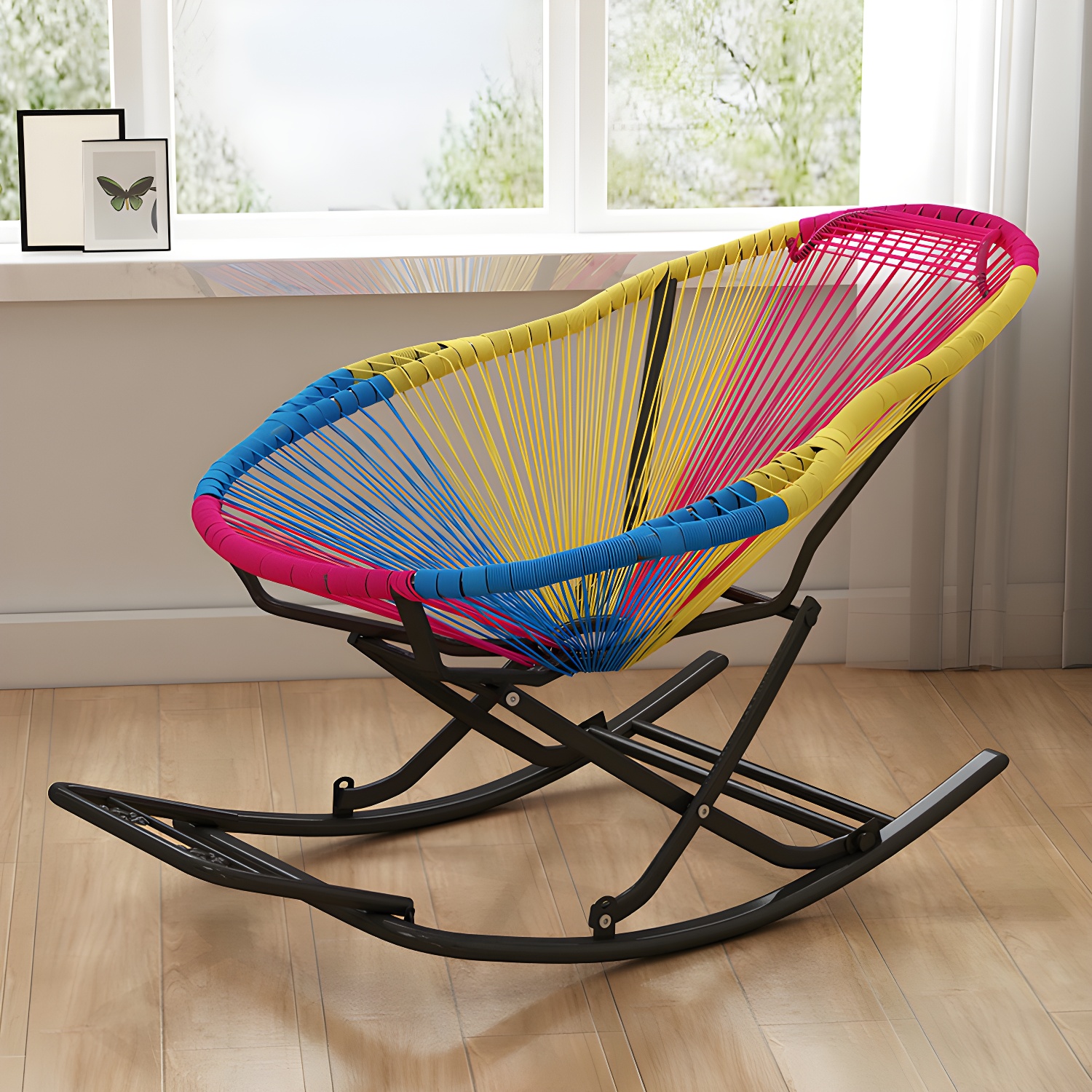 Wicker Rocking Accent Chair | Ormau - image 23