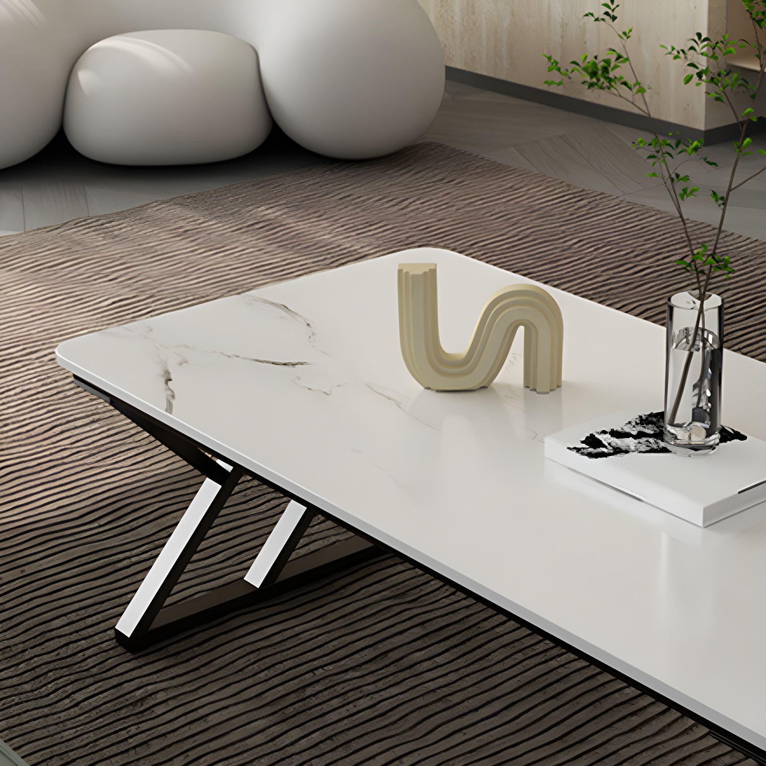 Stone & Iron Coffee Table | Ormau - image 7