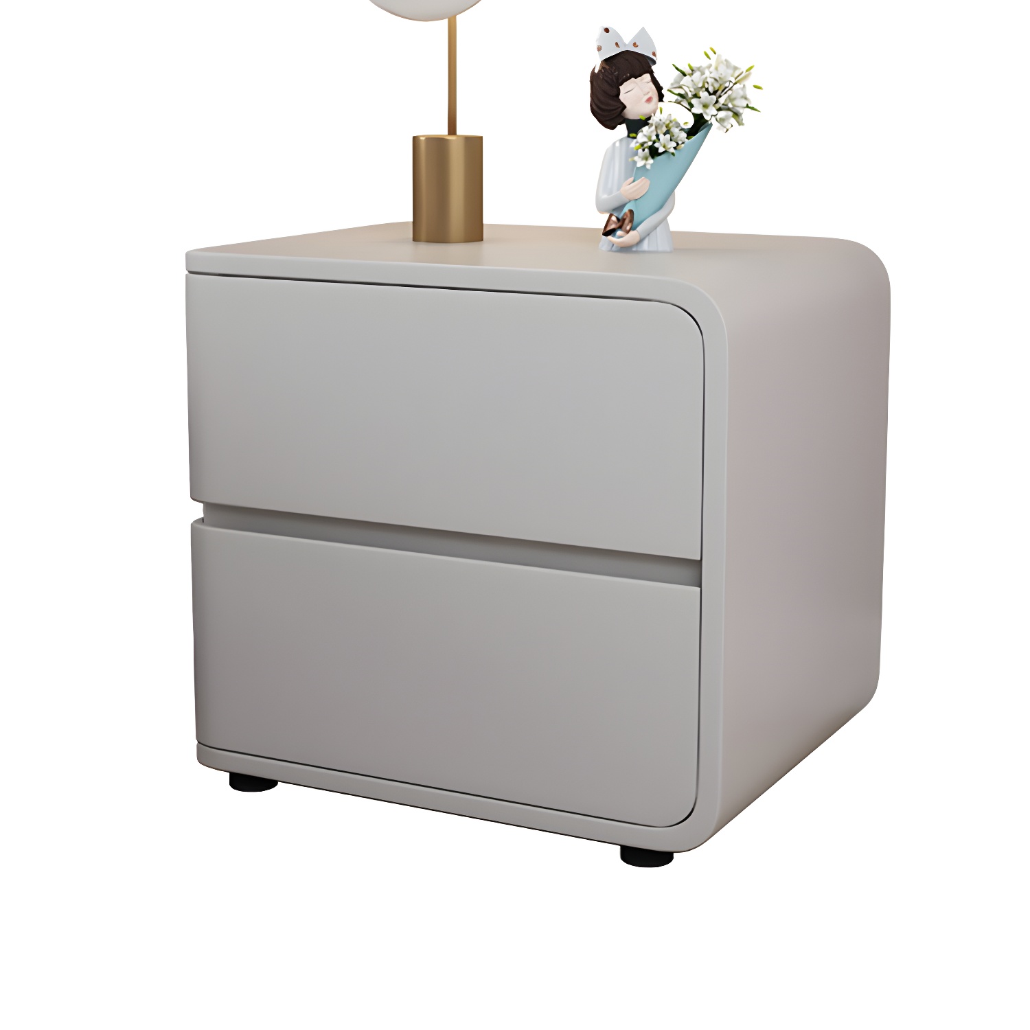 Drawer Storage Nightstand | Ormau - image 22