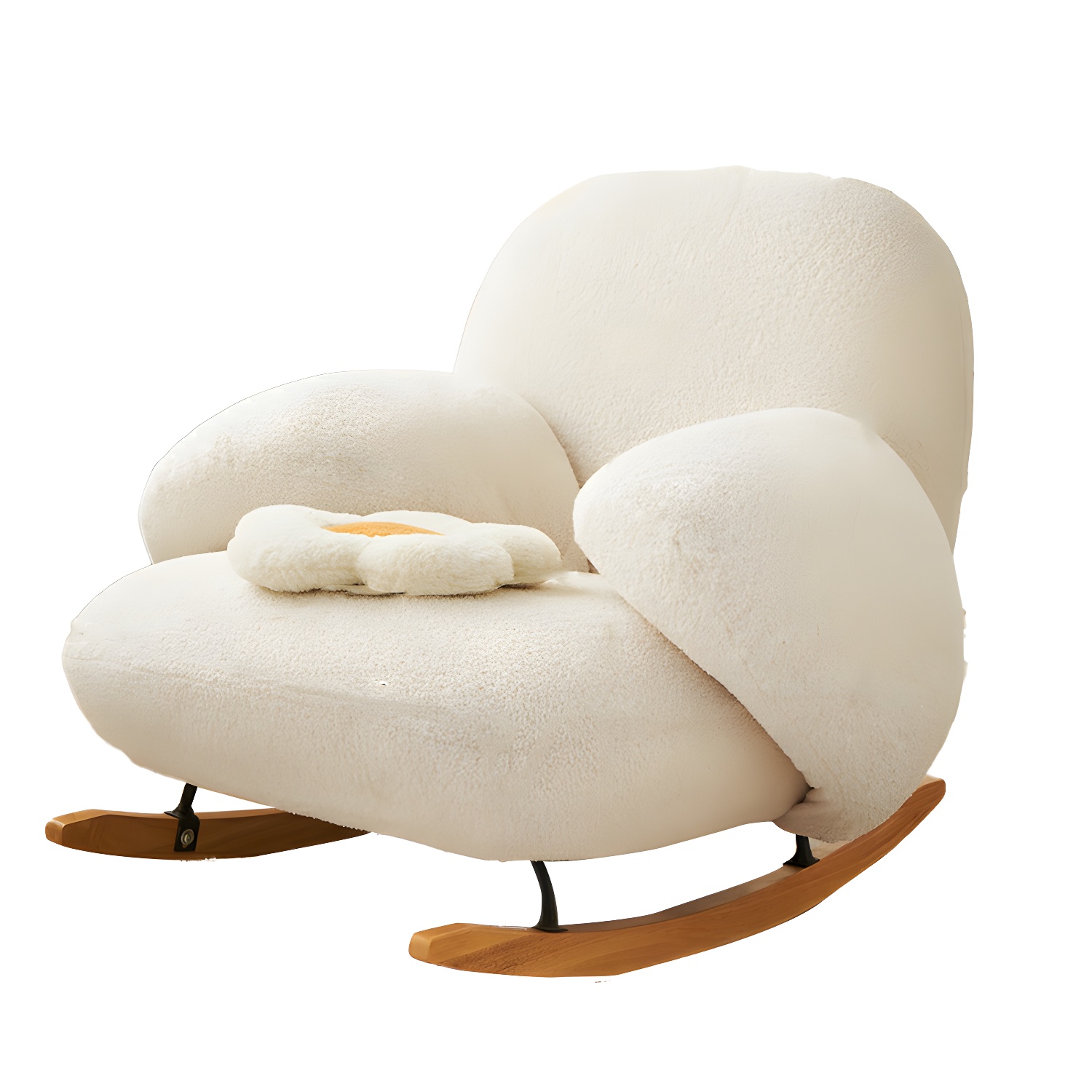 Upholstered Rocking Accent Chair | Ormau - image 8