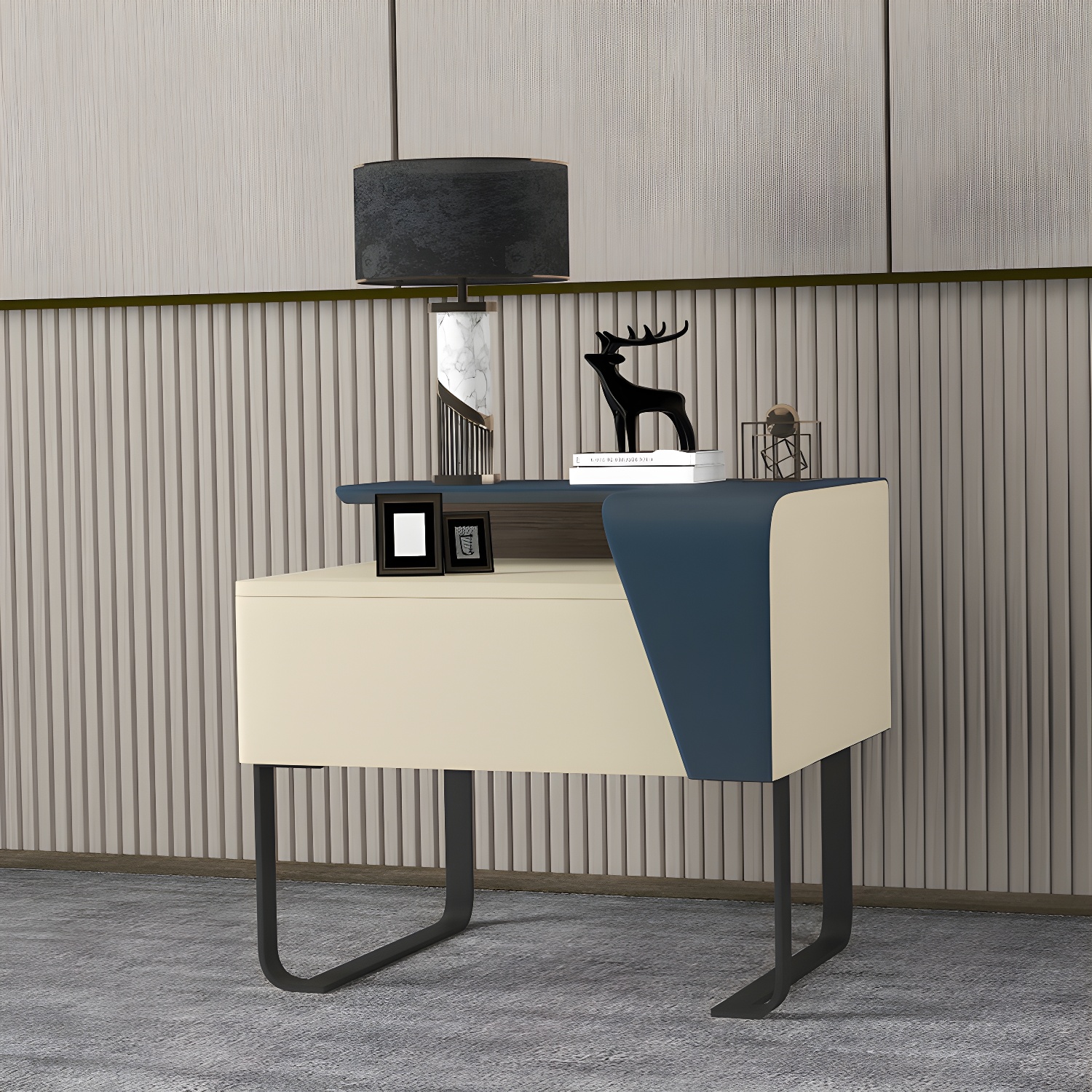 Modern Sled Nightstand | Ormau - image 21