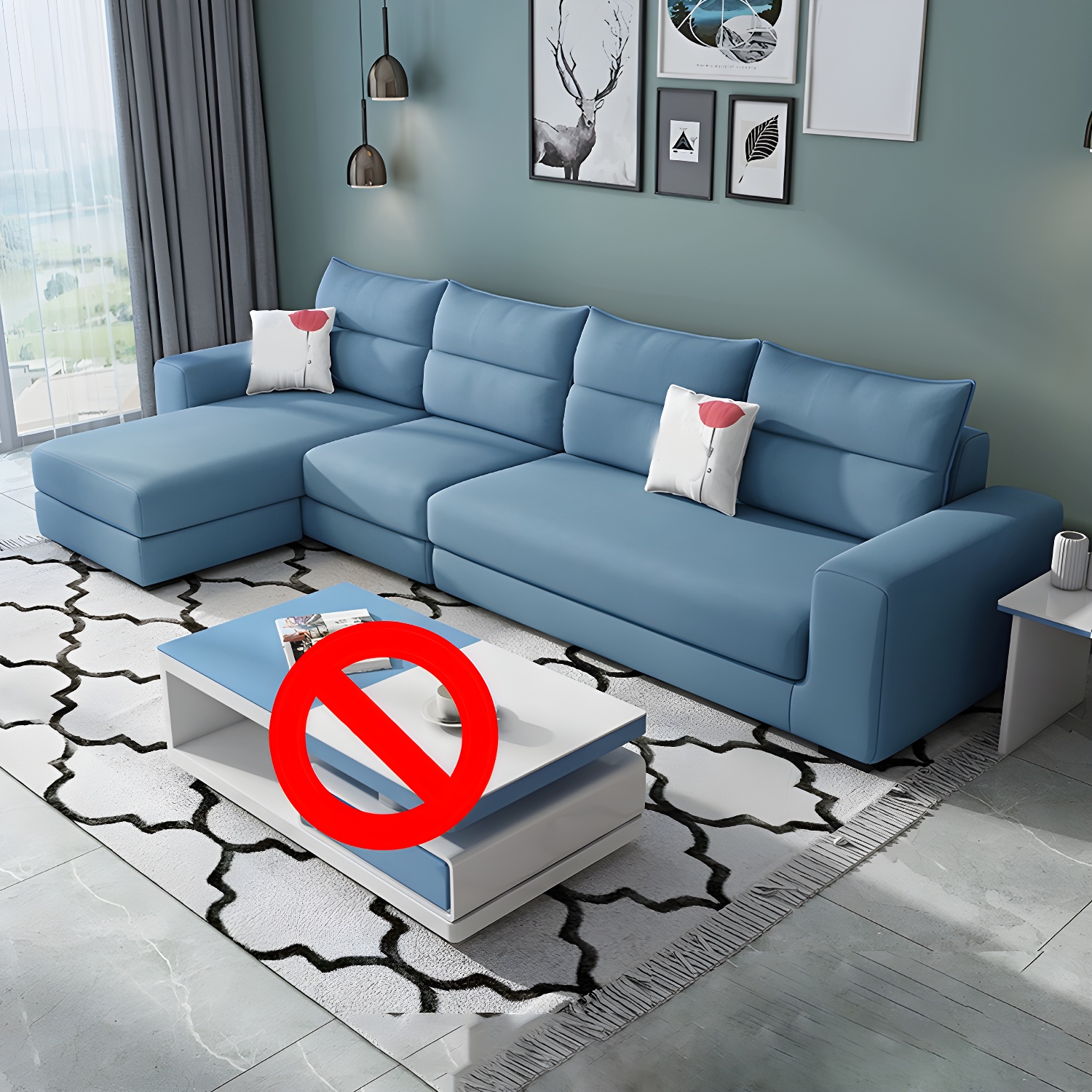 Modern L-Shape Sectional | Ormau - image 3