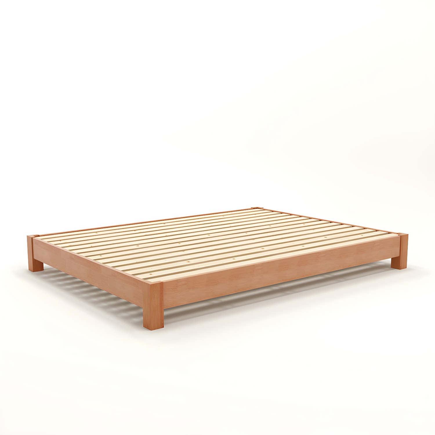 Modern Wood Platform Bed | Ormau - image 6