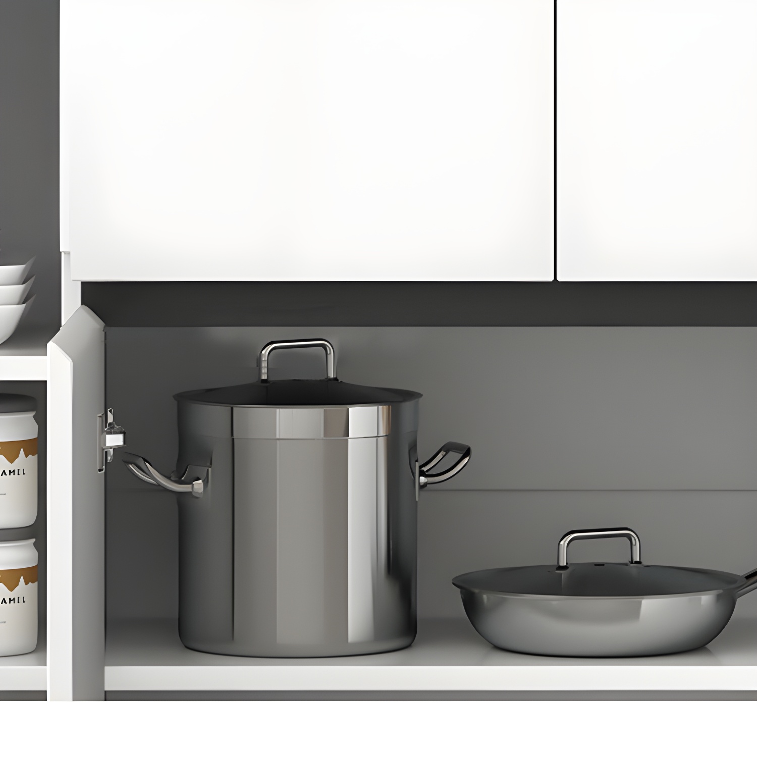 Modern White Sideboard | Ormau - image 7