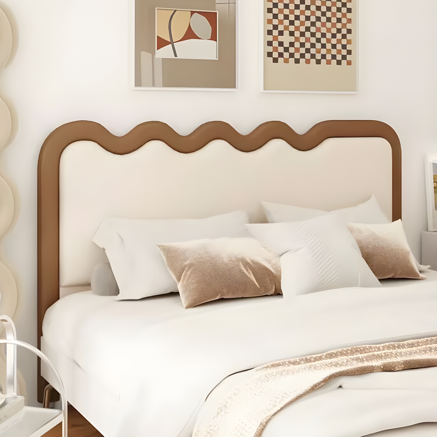 Upholstered Leather Headboard | Ormau - image 13