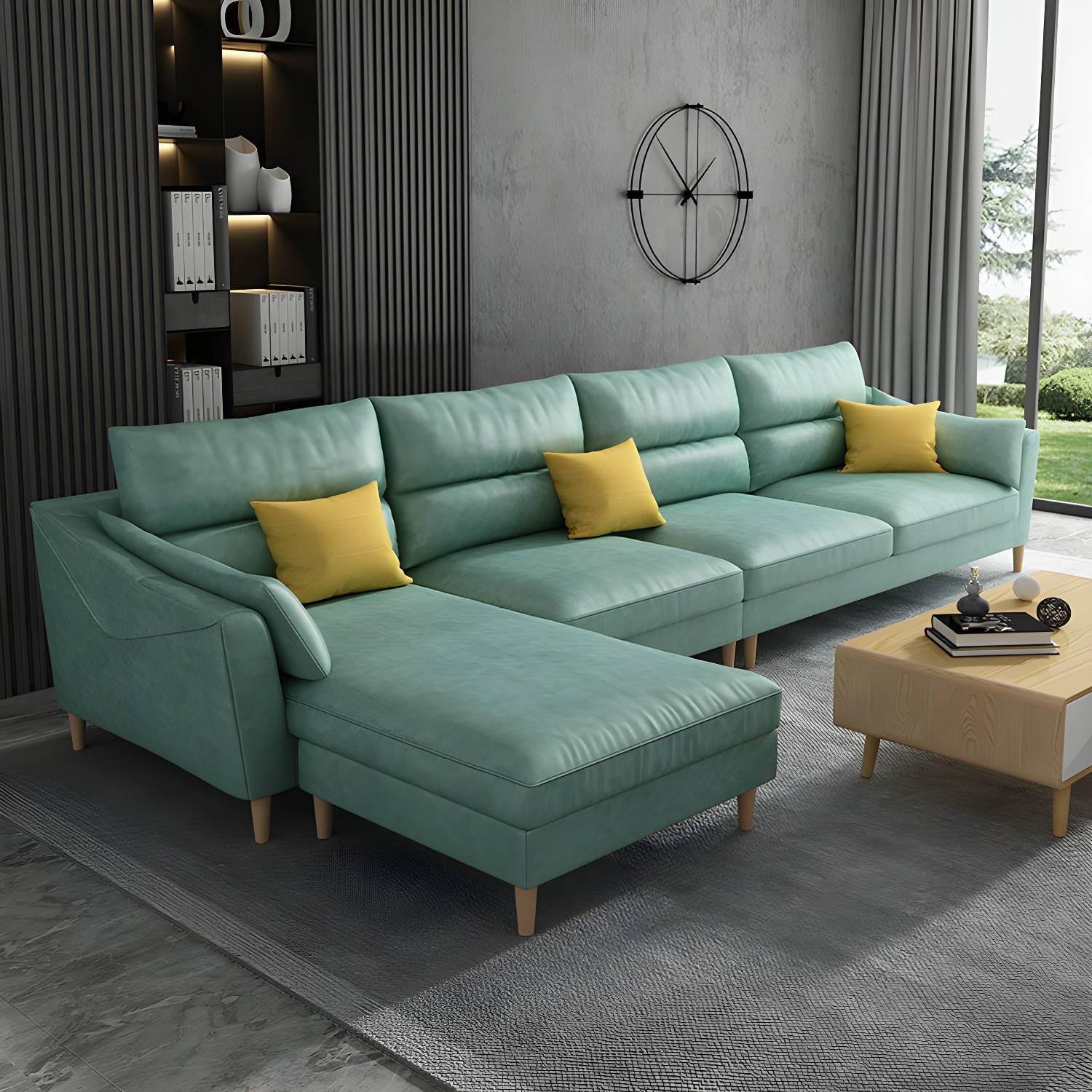 Modular Sectional Sofa with Ottoman | Ormau - image 4