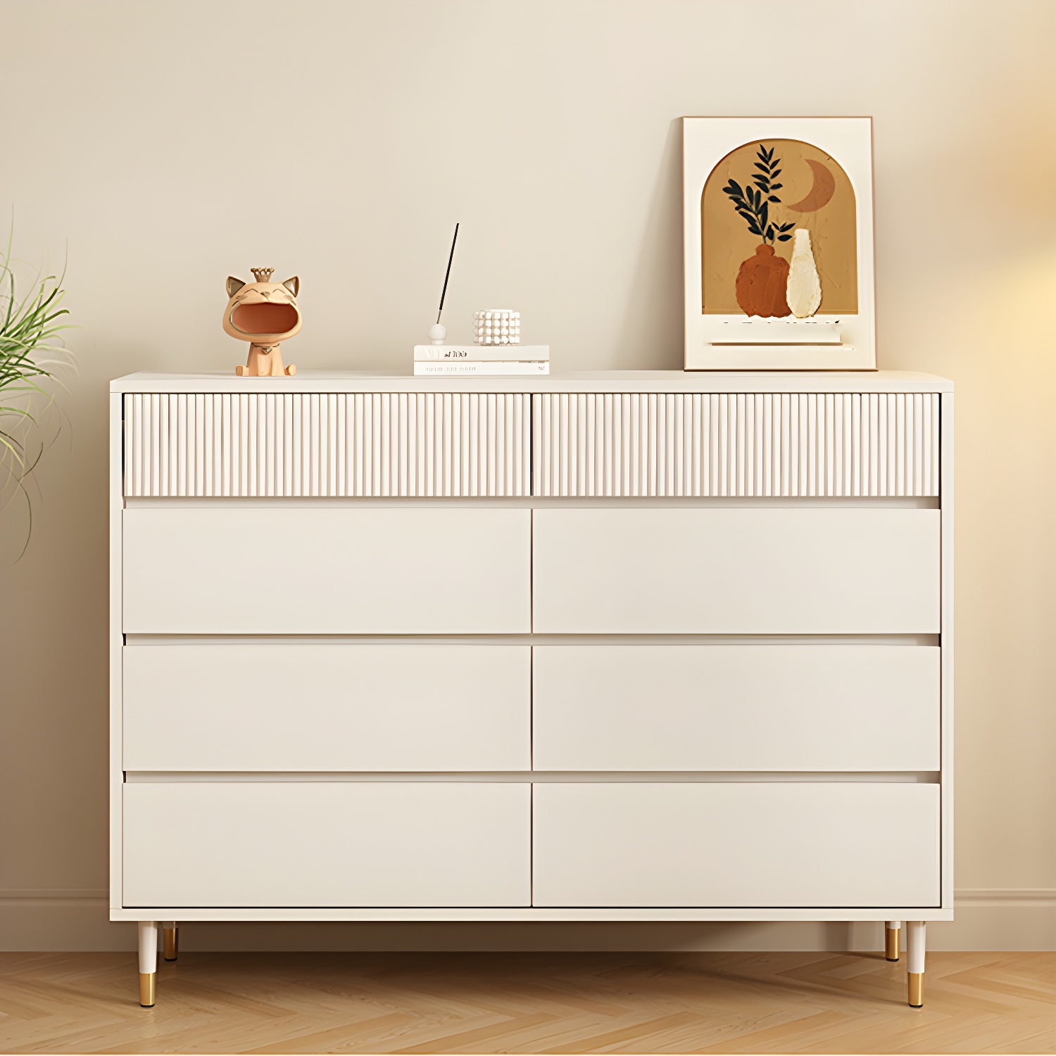 Modern White Dresser | Ormau - image 2