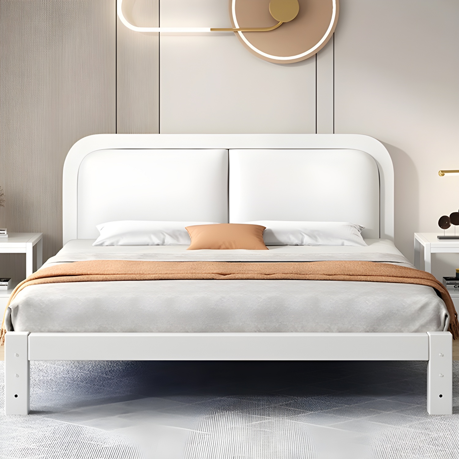 Modern Panel Bed | Ormau - image 3