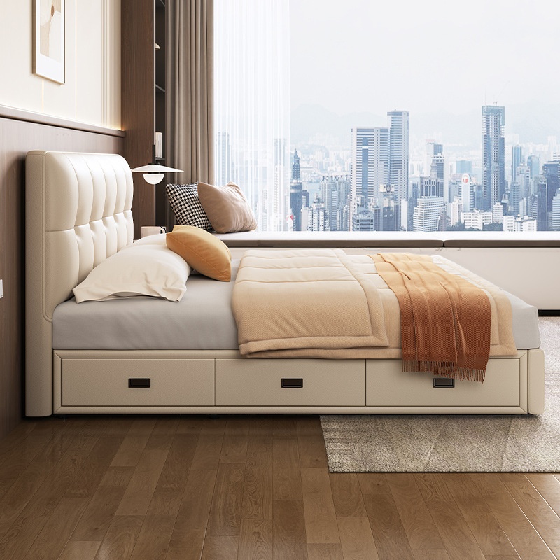 Stitch-Tufted Platform Bed | Ormau - image 25